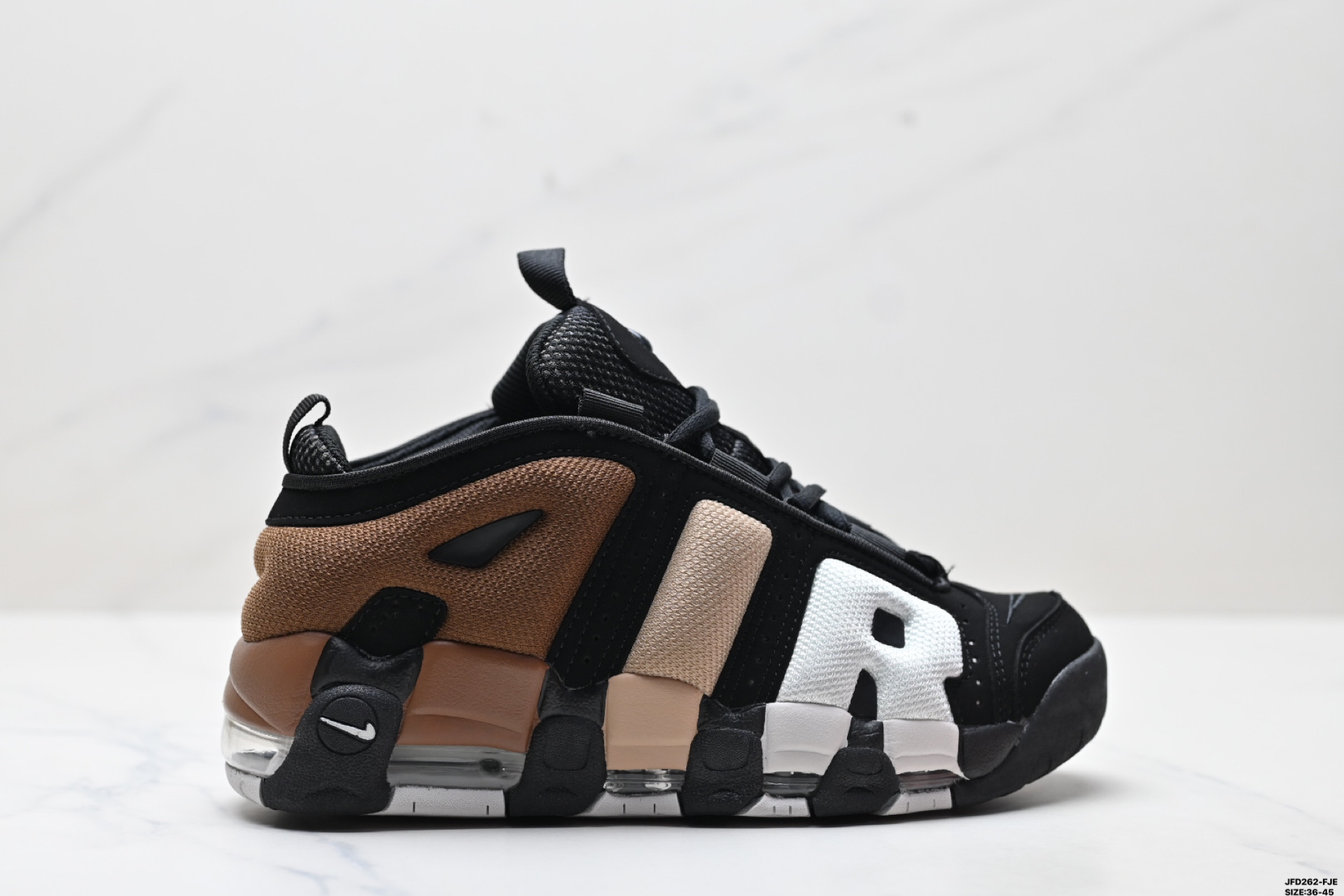 Nike Air More Uptempo GS 'Barely Green' Basketball Shoes FZ3055-001 2 i1747068909290 4702 0 0