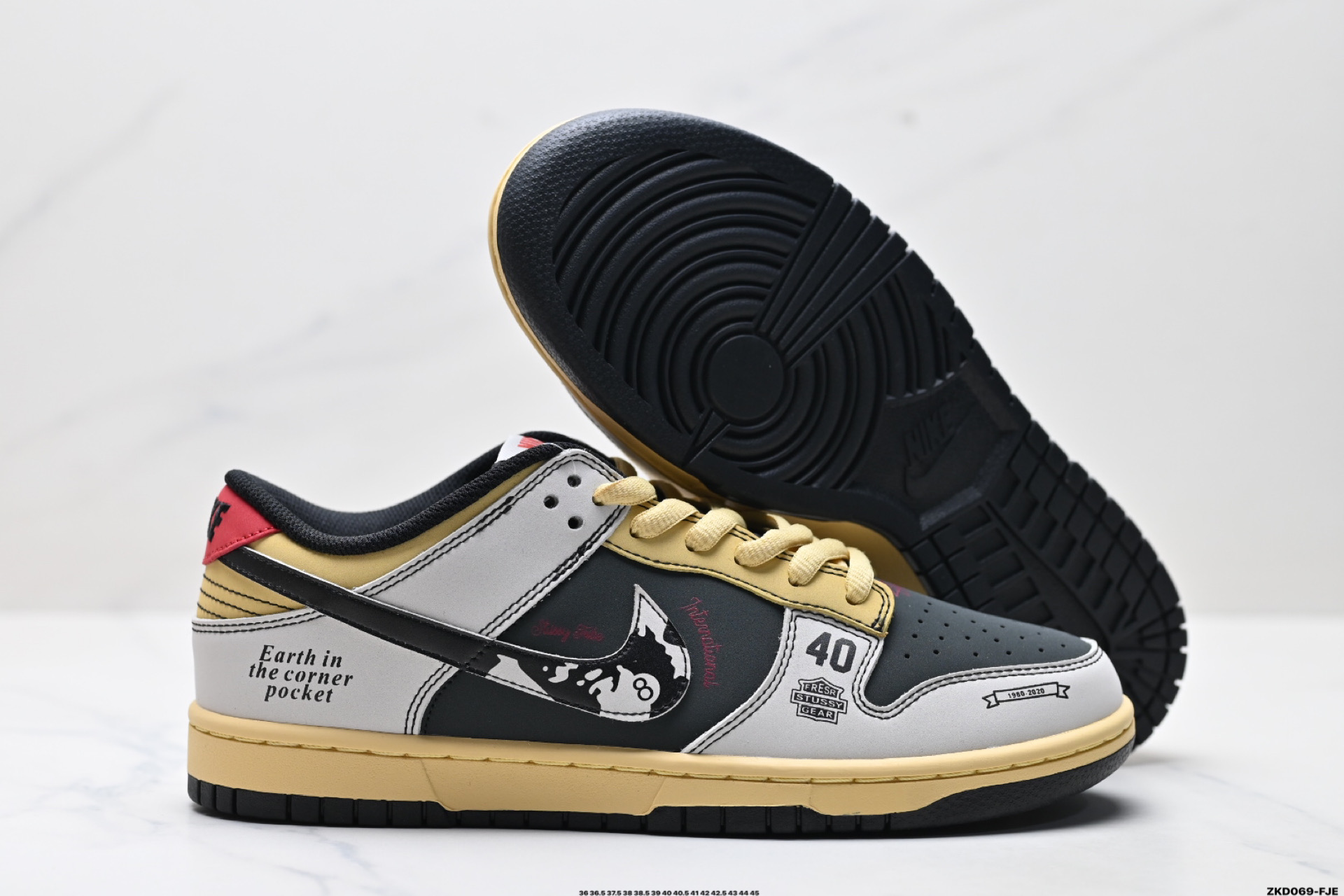 280 Nike Dunk Low Retro ‘DIY高端定制’耐克 低帮休闲运动板鞋 ST6636-002