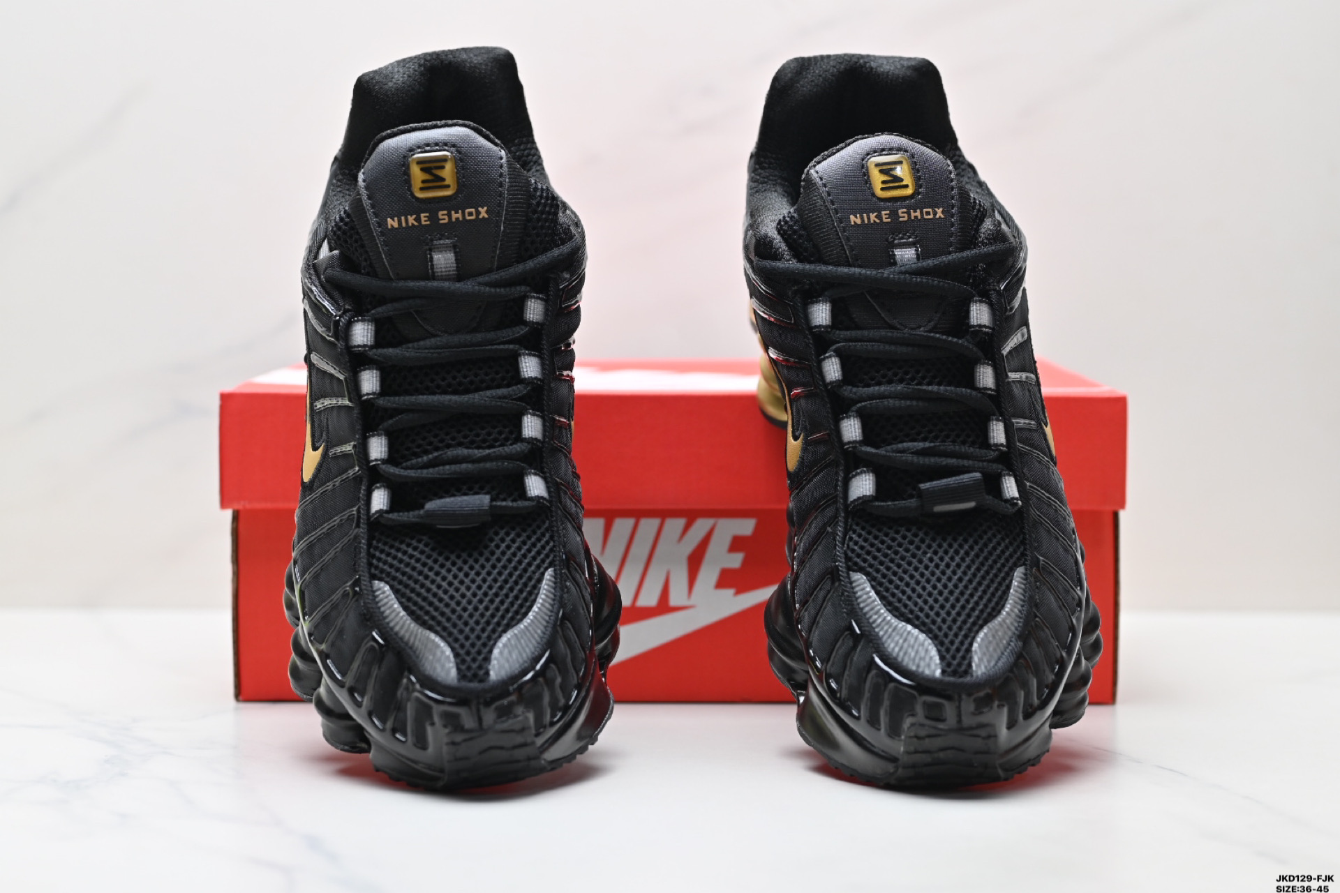 Nike SHOX TL Low-Top Sneakers - Athletic & Casual Shoe, Black/Gold 8 i1747150479788 2790 0 6