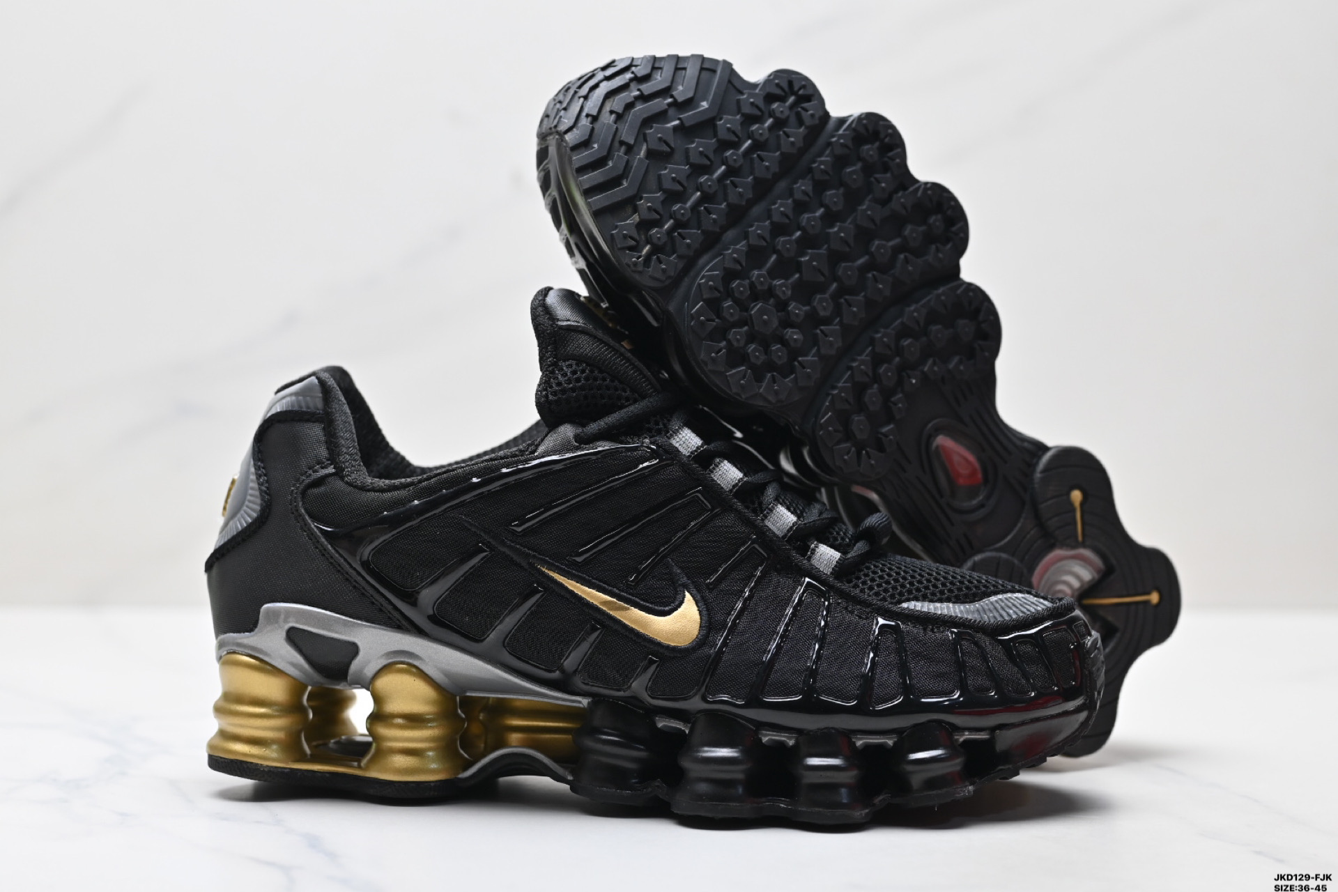 Nike SHOX TL Low-Top Sneakers - Athletic & Casual Shoe, Black/Gold 6 i1747150479789 5086 0 4