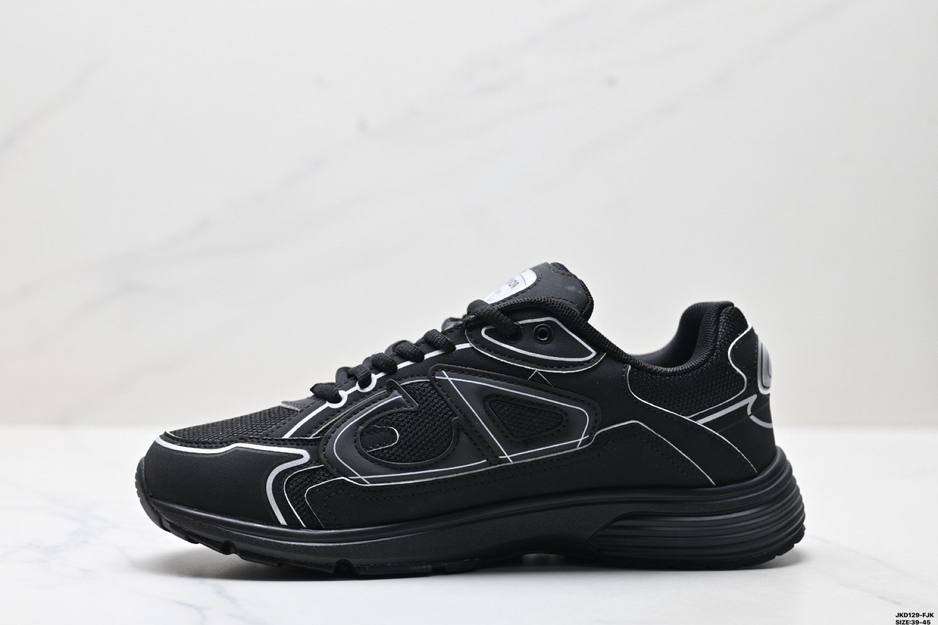 Dior B30 Black Mesh Low-Top Sneakers for Men and Women 4 i1747150558556 5439 0 2