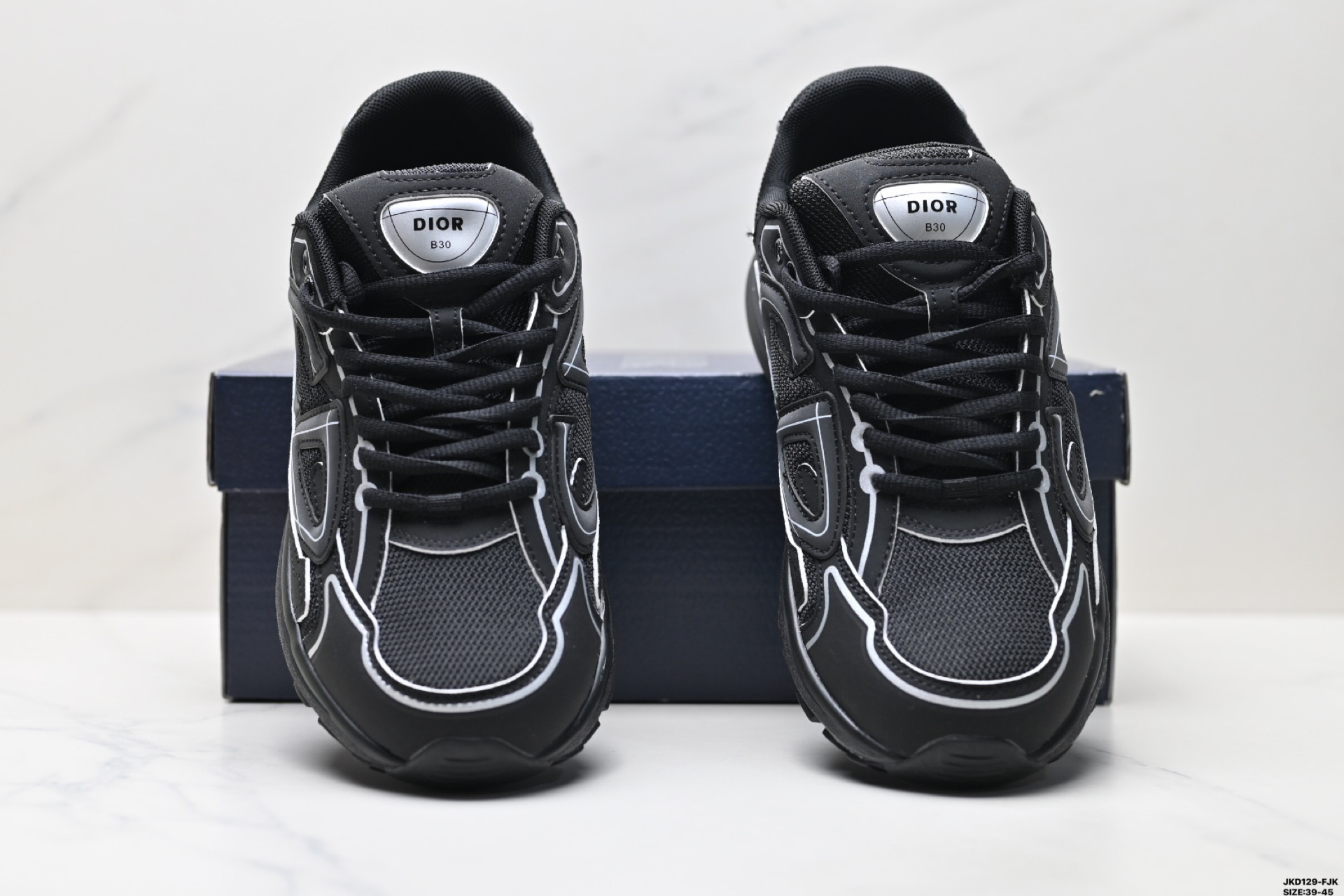 Dior B30 Black Mesh Low-Top Sneakers for Men and Women 8 i1747150560200 3303 0 6