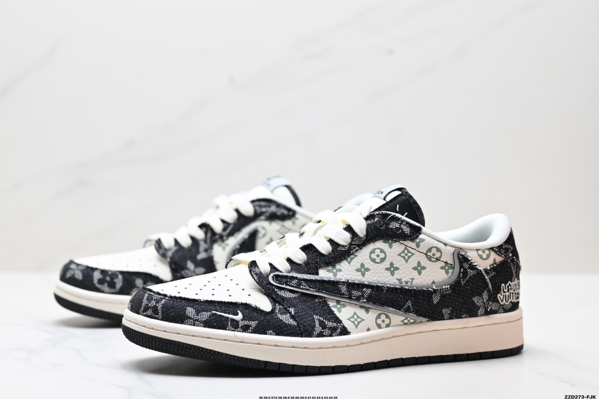 AJ1倒勾Travis Scott x Air Jordan 1 ” Reverse Mocha “ AJ1乔1 TS 闪电 联名倒钩 低帮文化篮球鞋 XD0798-301