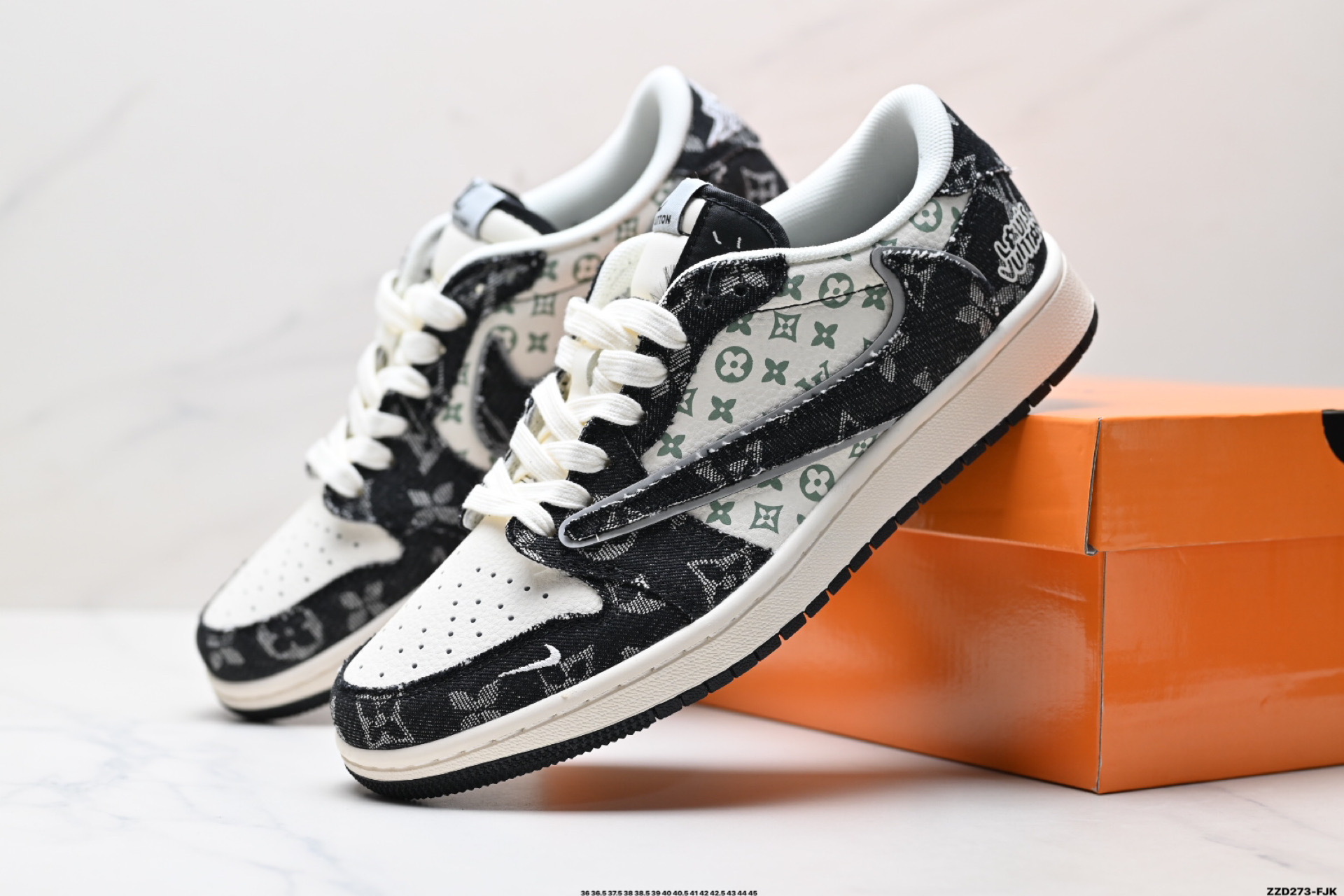 AJ1倒勾Travis Scott x Air Jordan 1 ” Reverse Mocha “ AJ1乔1 TS 闪电 联名倒钩 低帮文化篮球鞋 XD0798-301