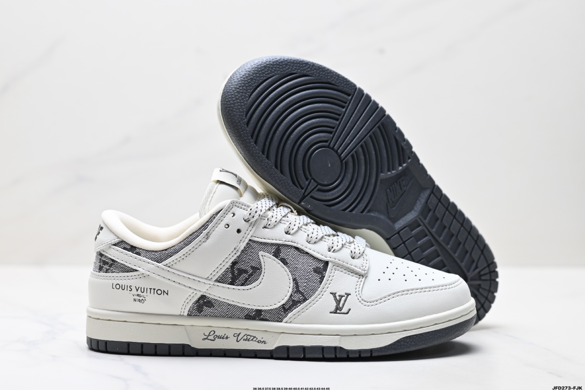 Nike Dunk Low Retro Custom Louis Vuitton Sneakers - Limited Edition 6 i1747150806725 5340 0 4