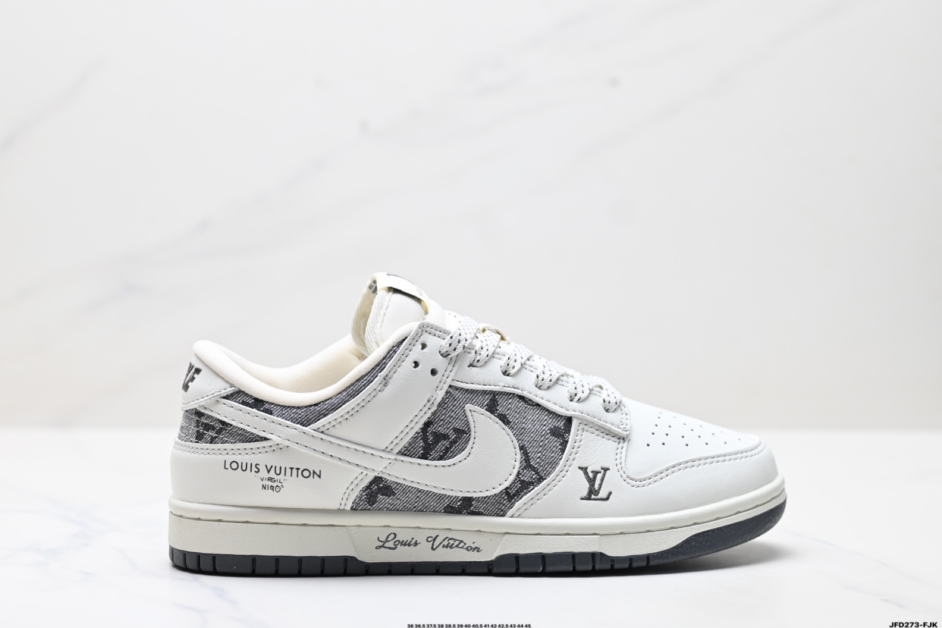 Nike Dunk Low Retro Custom Louis Vuitton Sneakers - Limited Edition 2 i1747150806726 6228 0 0