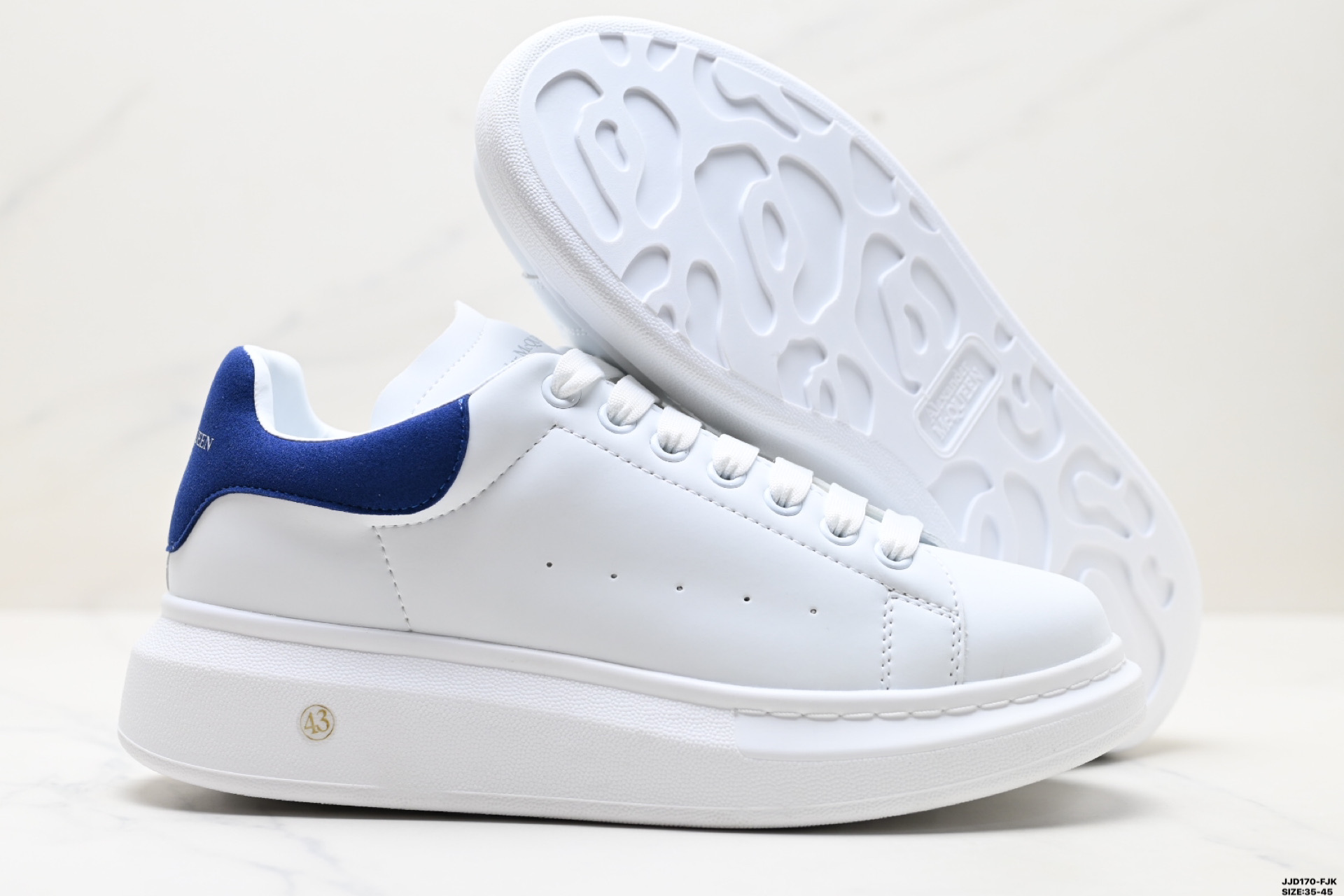 Alexander McQueen Leather Sneakers Low-Top Fashion Casual Shoes 6 i1747152061789 589 0 4