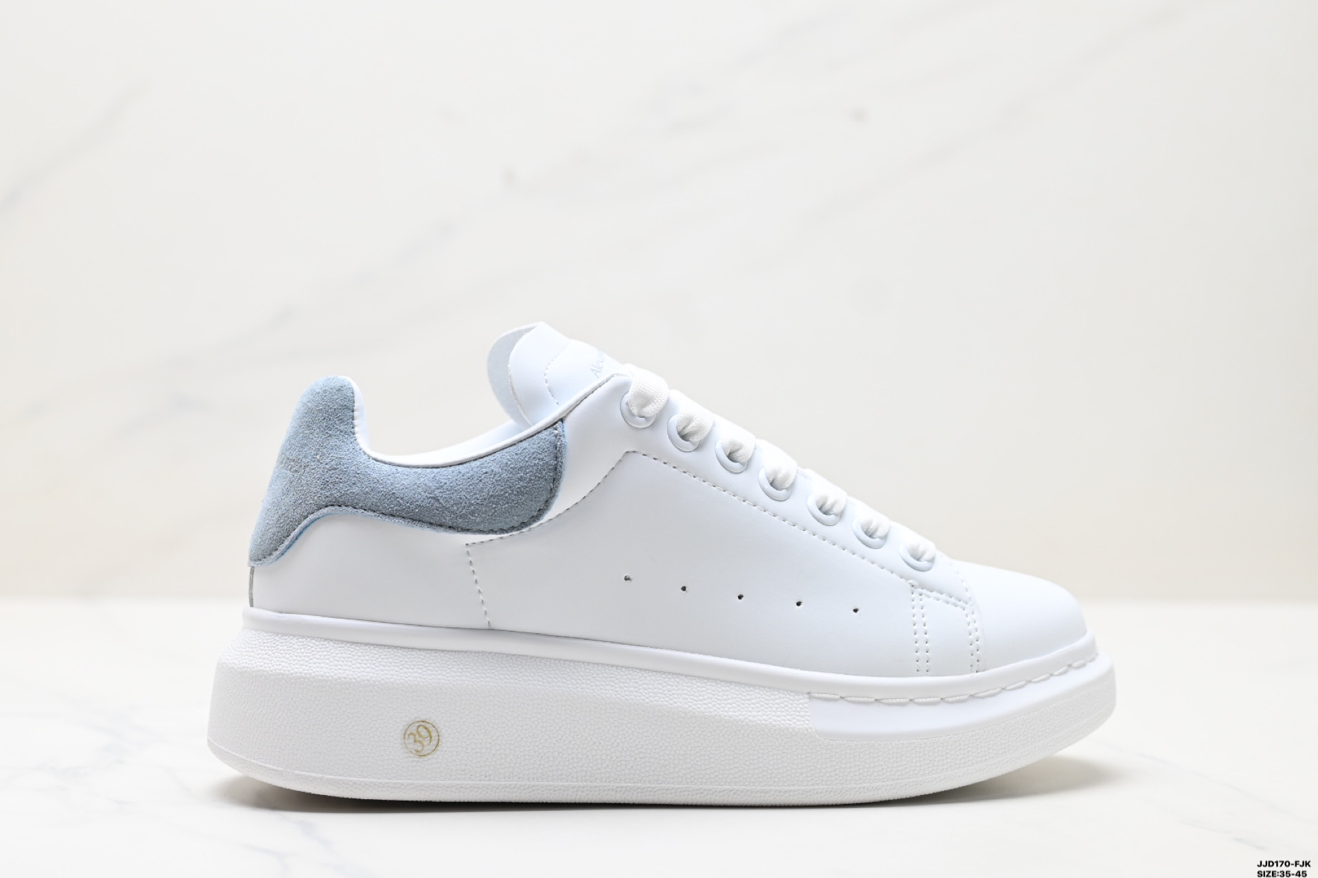 Alexander McQueen Sole Leather Sneakers Low-Top Fashionable White Shoes 4 i1747152124605 8110 0 0