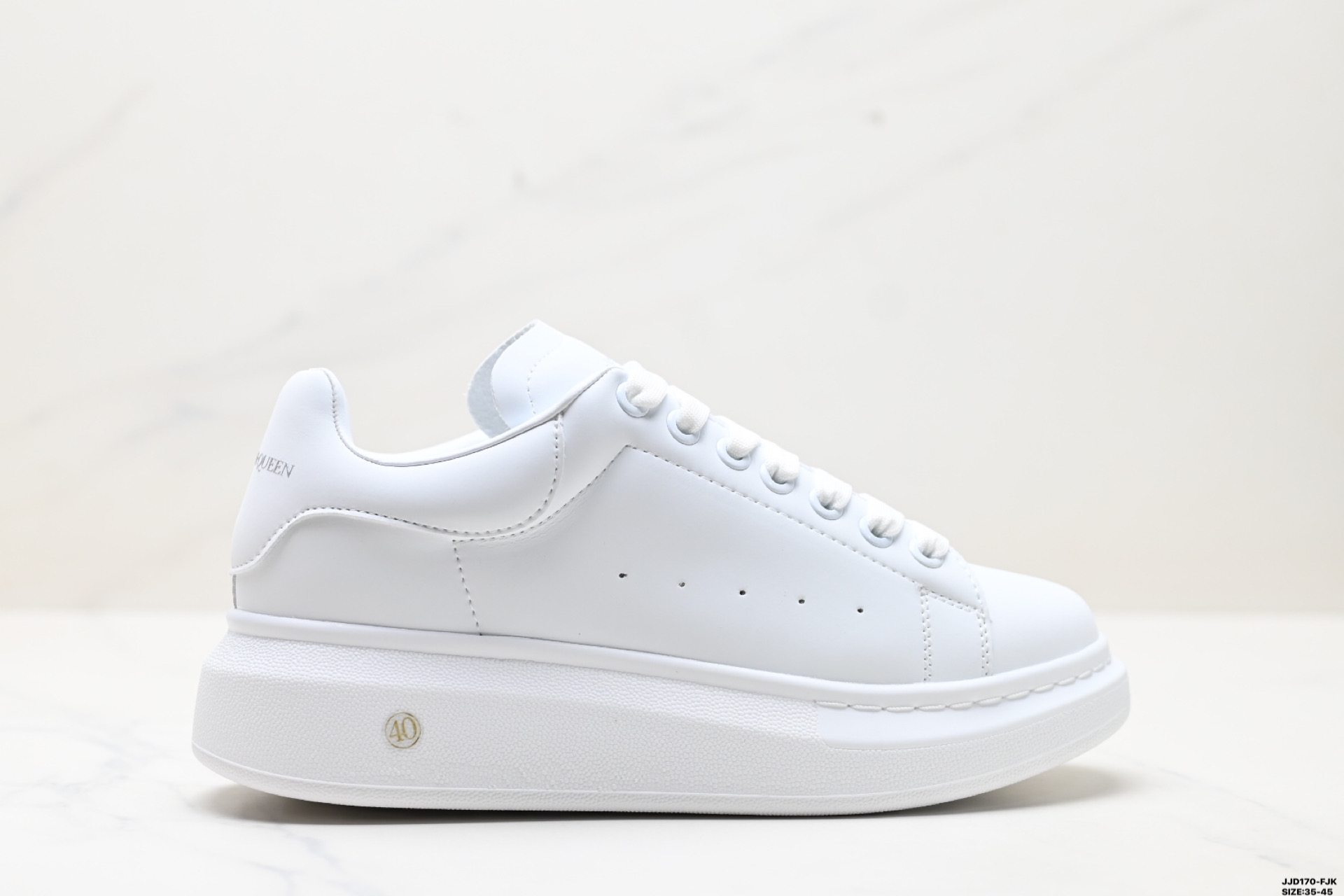 Alexander McQueen Sole Leather Sneakers Low-Top Fashion Platform Shoes 2 i1747152150207 6335 0 0