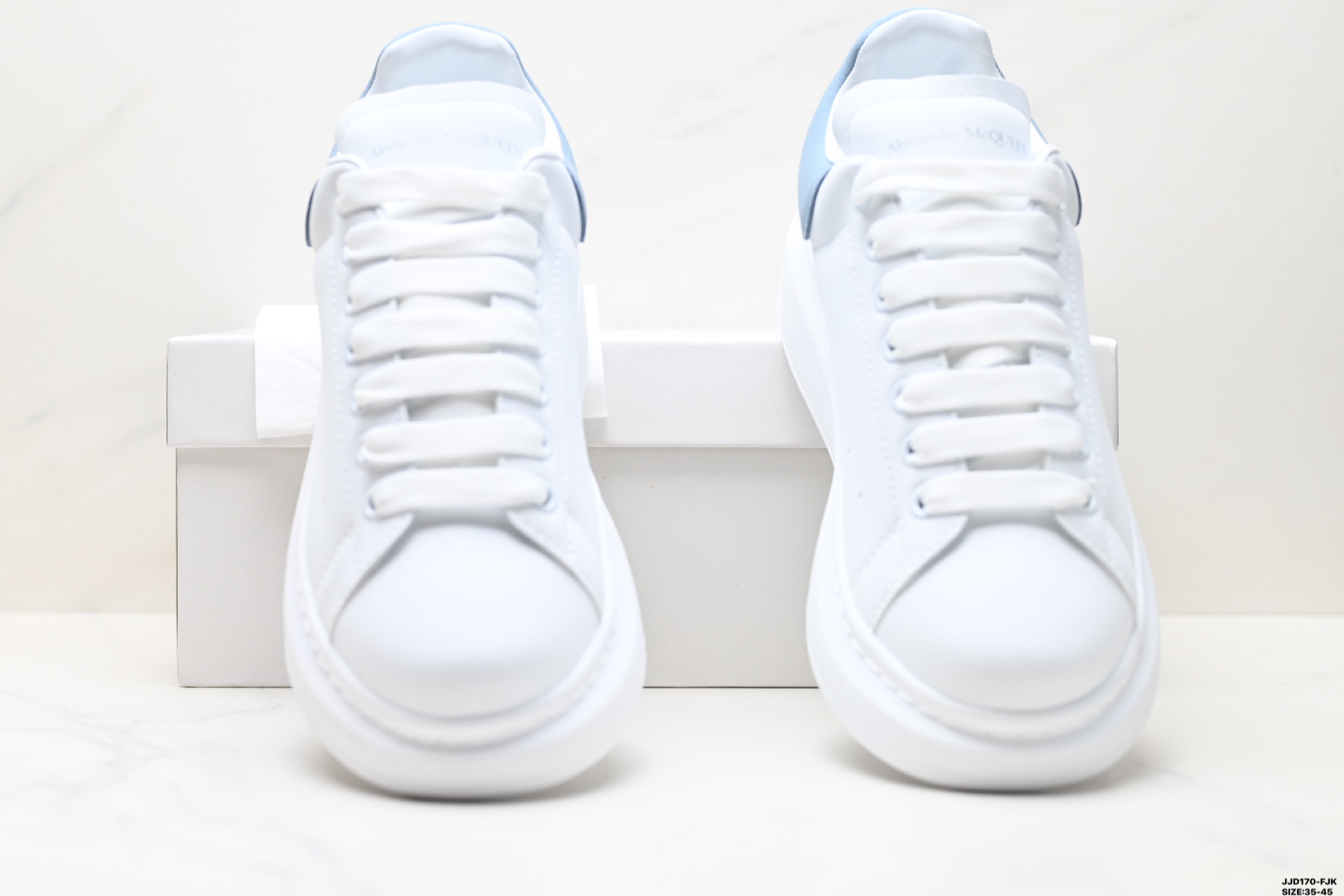 Alexander McQueen Sole Leather Sneakers Low-Top Fashion Platform Shoes 8 i1747152195170 326 0 6