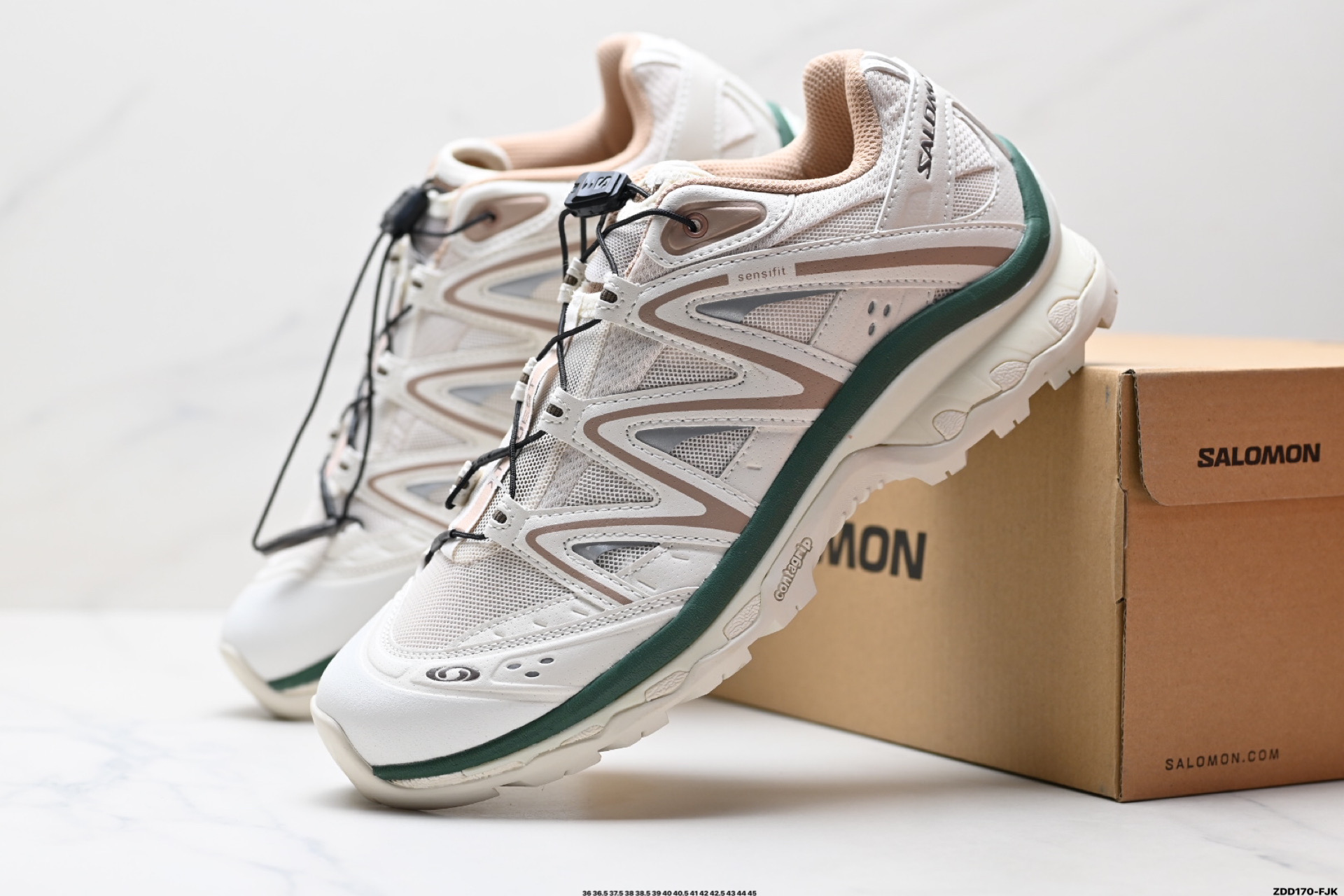 Salomon XT-Quest ADV Beige Green Trail Running Shoes - Superior Comfort 9 i1747152535498 3985 0 7
