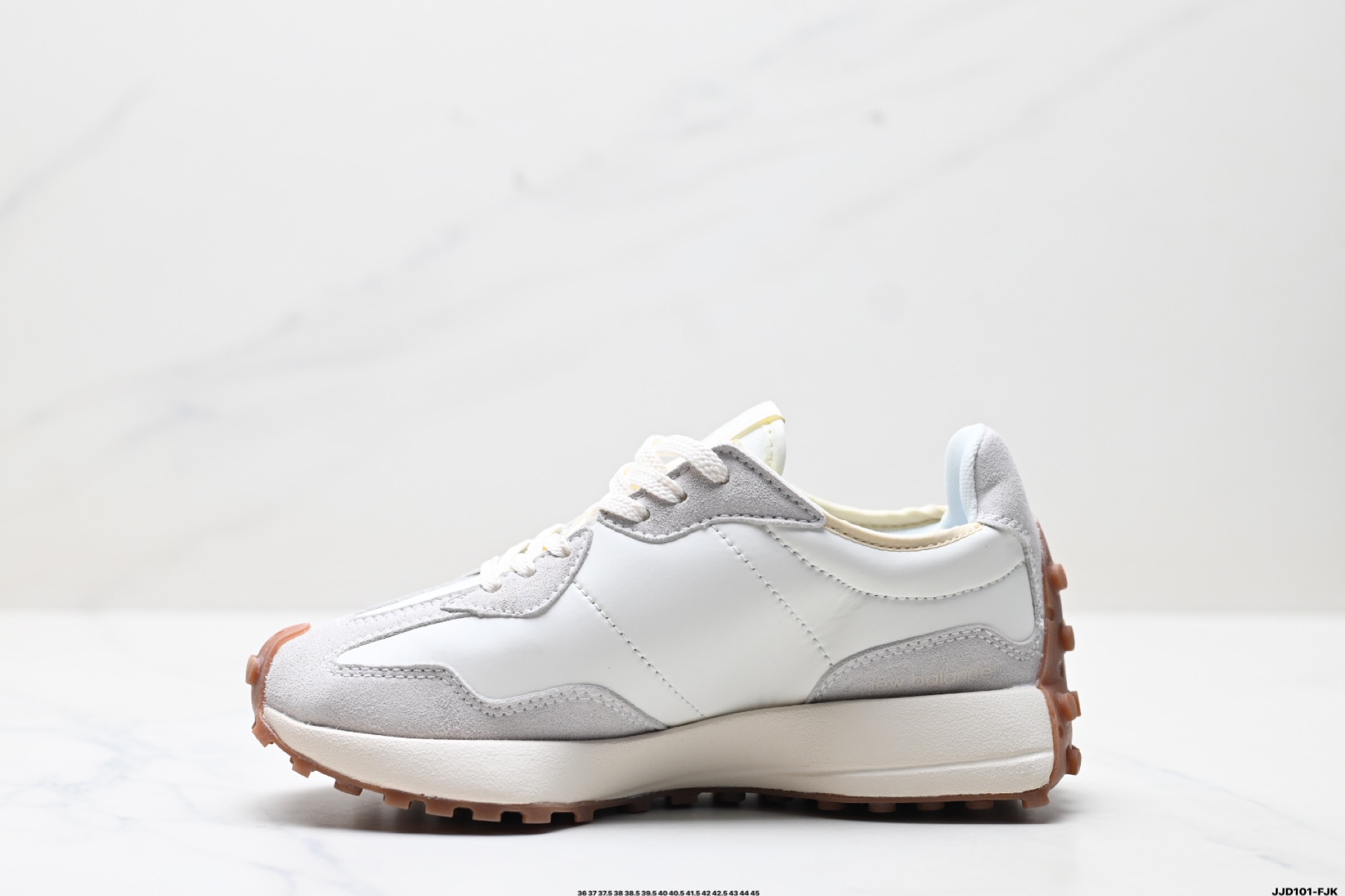 New Balance MS327 Retro Casual Running Shoes, White, WS327AN Model 4 i1747152652866 1130 0 2