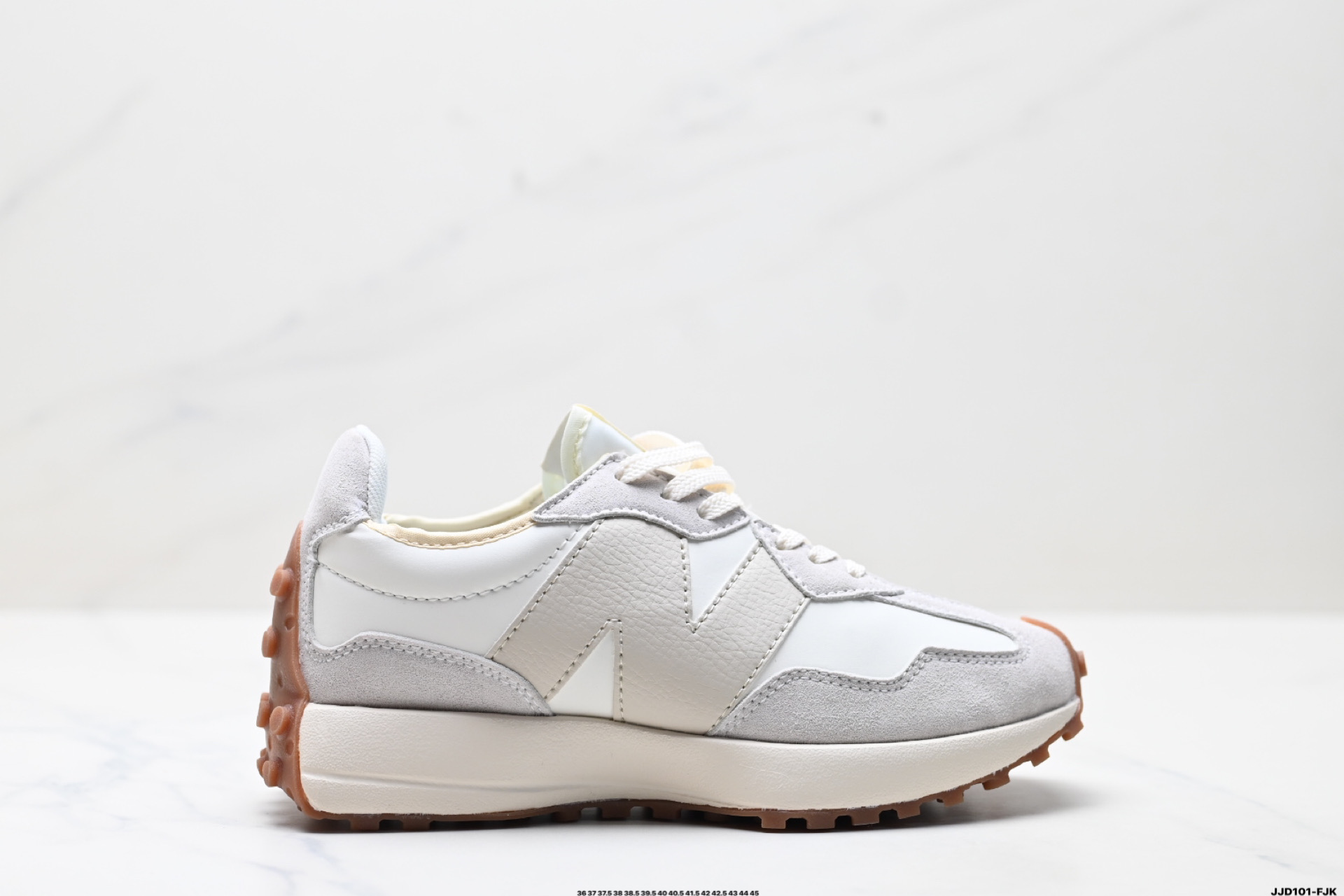 New Balance MS327 Retro Casual Running Shoes, White, WS327AN Model 2 i1747152654495 1389 0 0