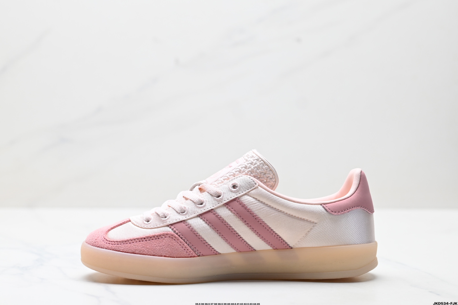 Adidas Originals Gazelle Indoor Low-Top Sneakers - Pink/White, Sizes 35.5-45 4 i1747152959741 4522 0 2