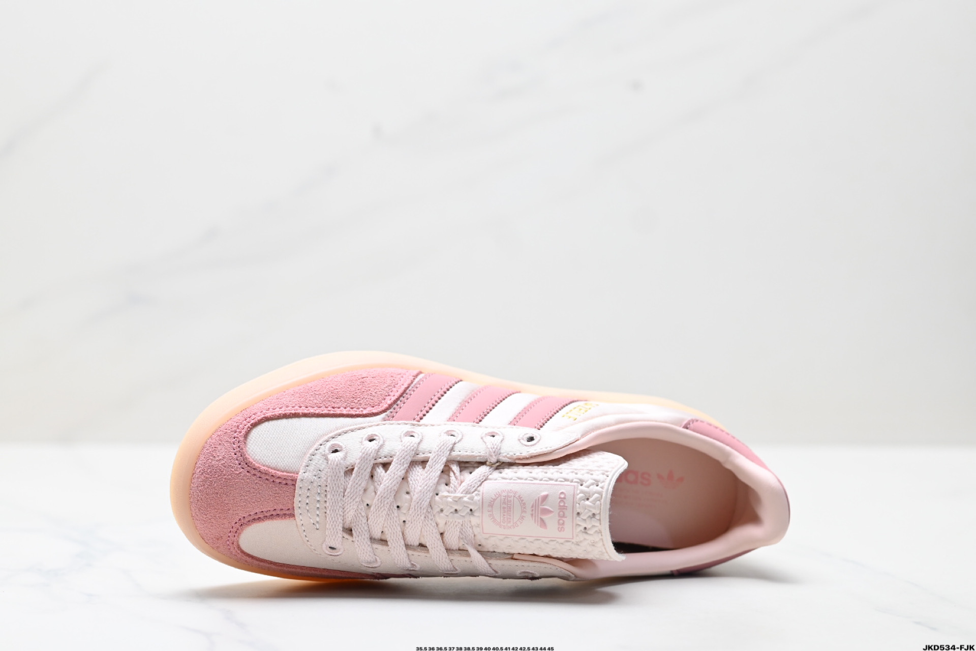 Adidas Originals Gazelle Indoor Low-Top Sneakers - Pink/White, Sizes 35.5-45 3 i1747152959741 6514 0 1