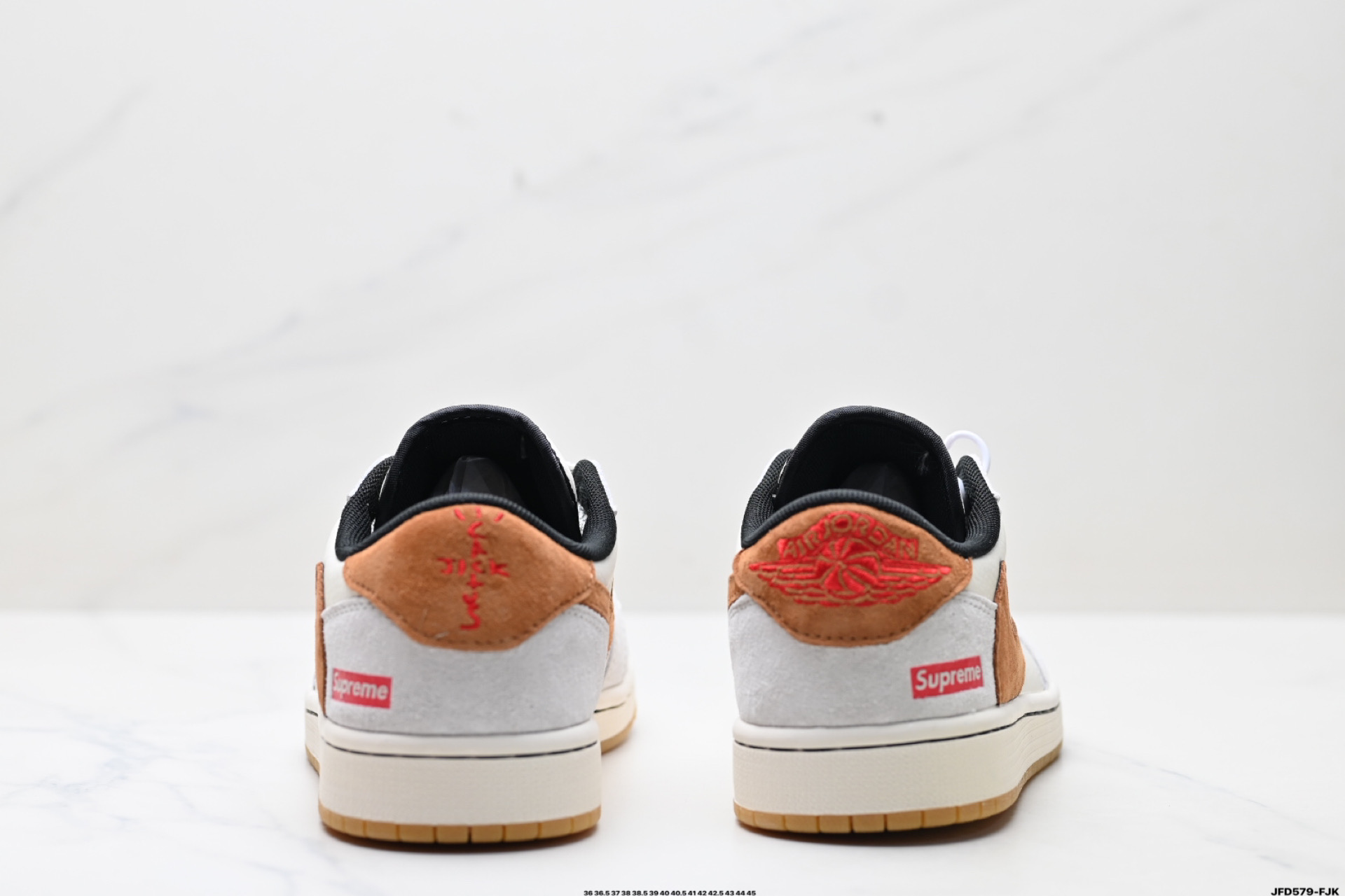 Travis Scott x Air Jordan 1 Reverse Mocha Low-Top Sneakers - Limited Edition 7 i1747153053639 6516 0 5