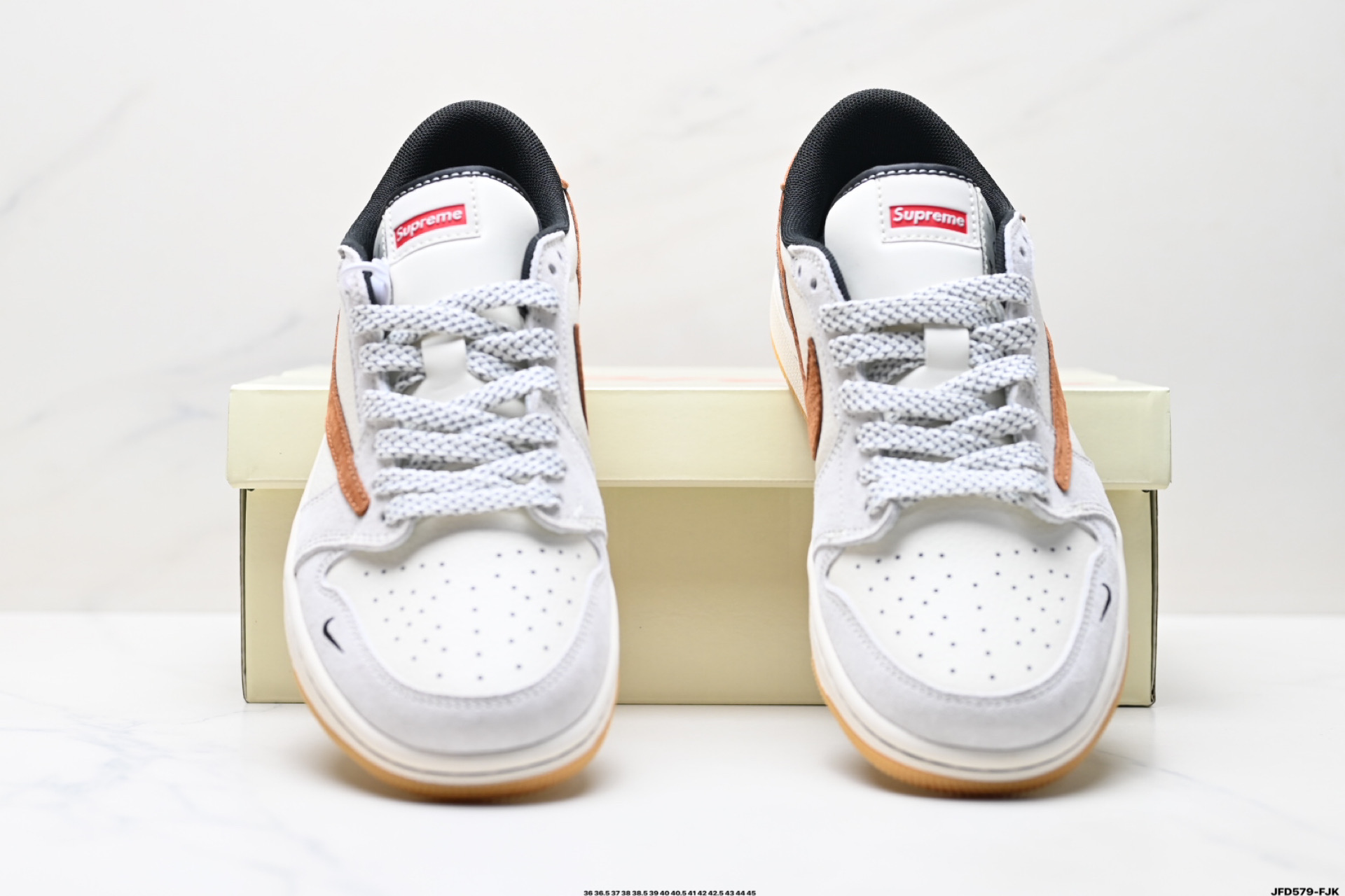 Travis Scott x Air Jordan 1 Reverse Mocha Low-Top Sneakers - Limited Edition 8 i1747153053639 9974 0 6