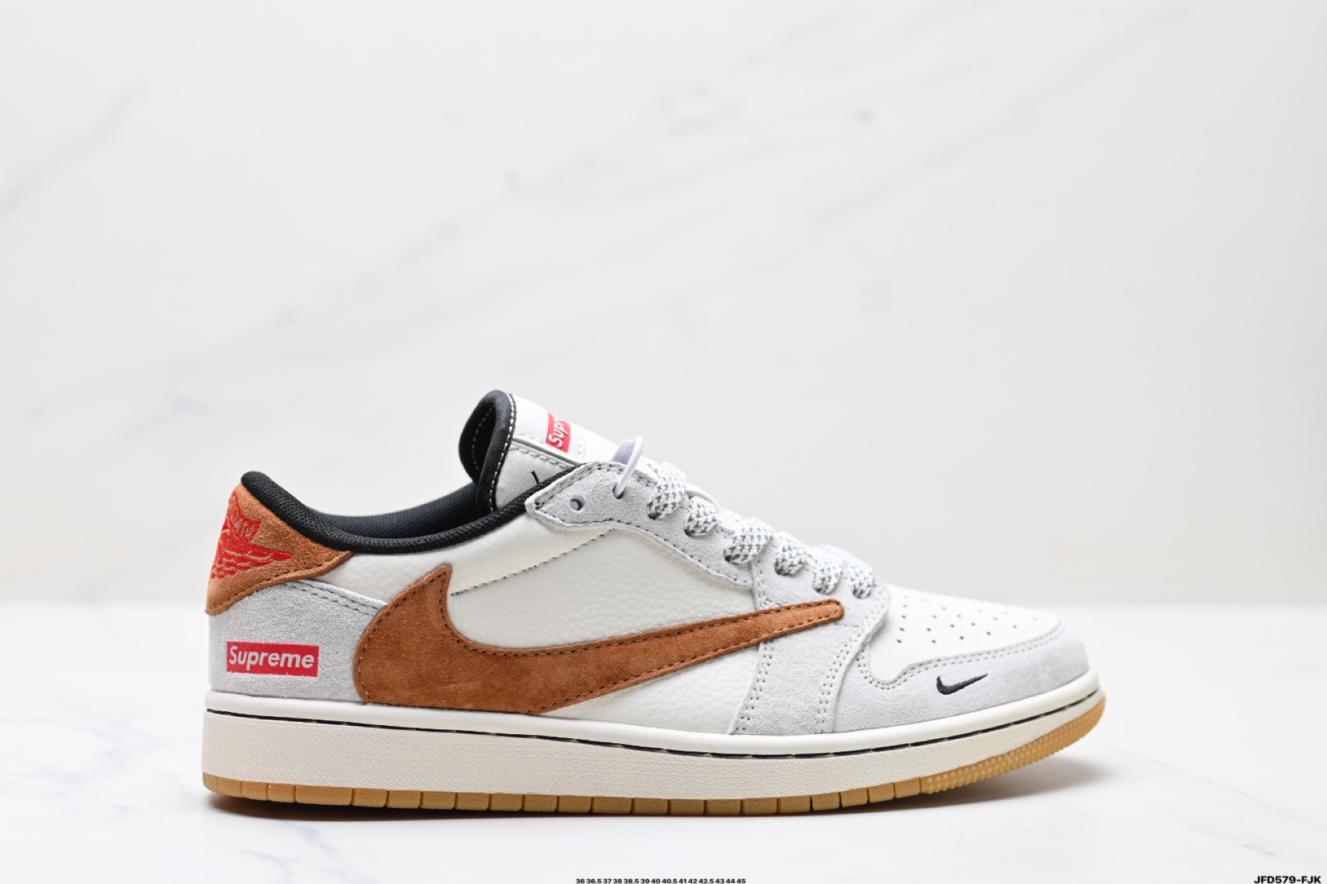 Air Jordan 1 Low Travis Scott Reverse Mocha Custom Sneakers 2 i1747153055794 4600 0 0