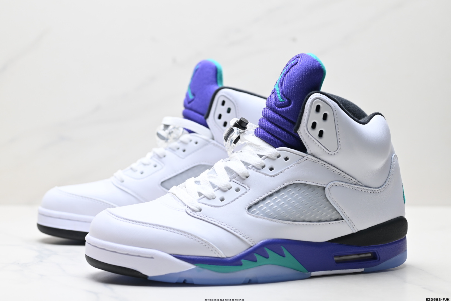 Nike Air Jordan 5 Retro Grape Ice High-Top Basketball Shoes HQ7978-100 5 i1747153170195 237 0 3