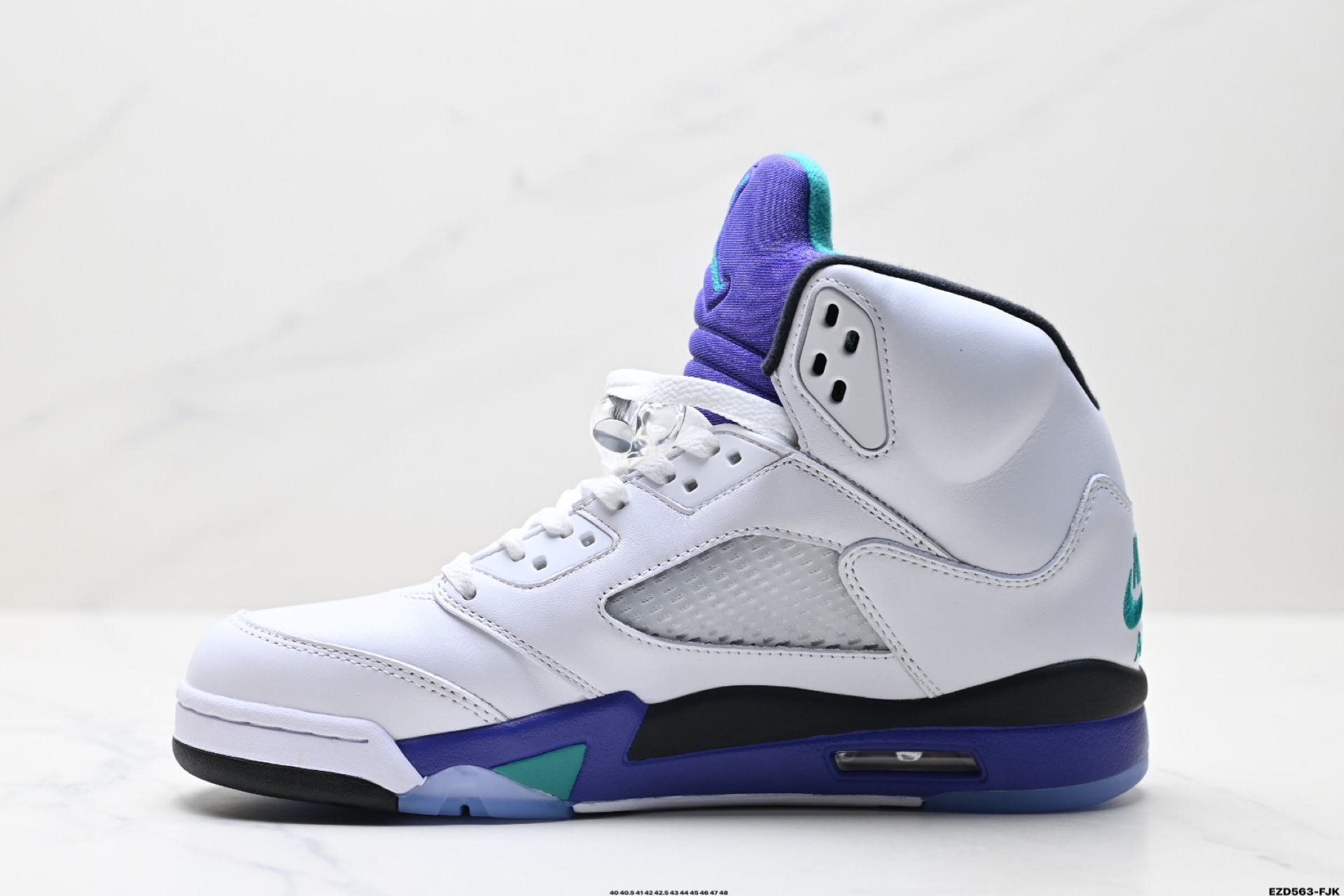 Nike Air Jordan 5 Retro Grape Ice High-Top Basketball Shoes HQ7978-100 4 i1747153172115 9871 0 2