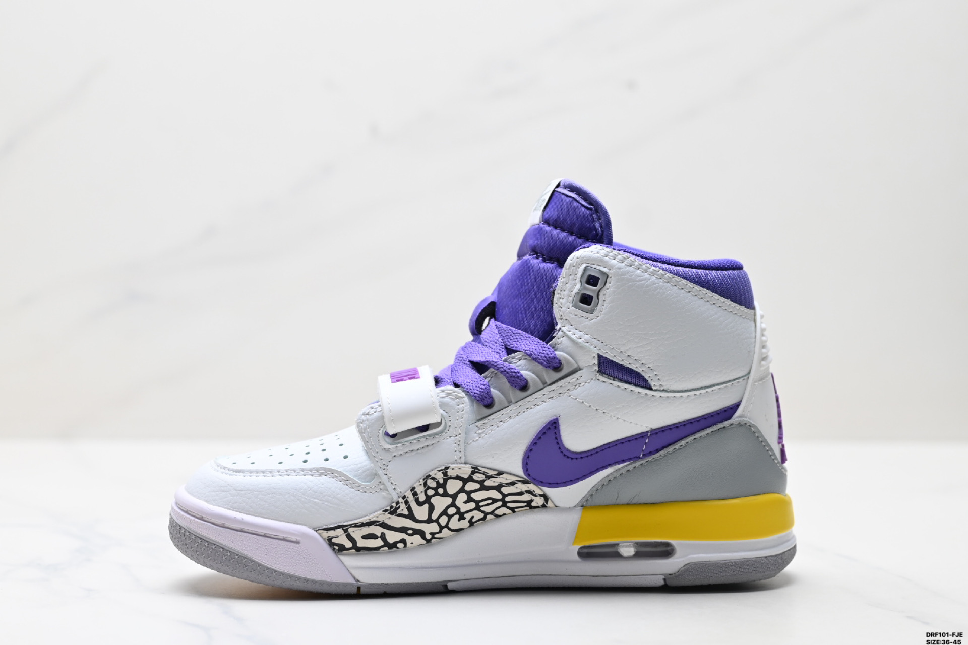 Nike Air Jordan Legacy 312 High Basketball Shoes - White/Purple 4 i1747153700999 3965 0 2
