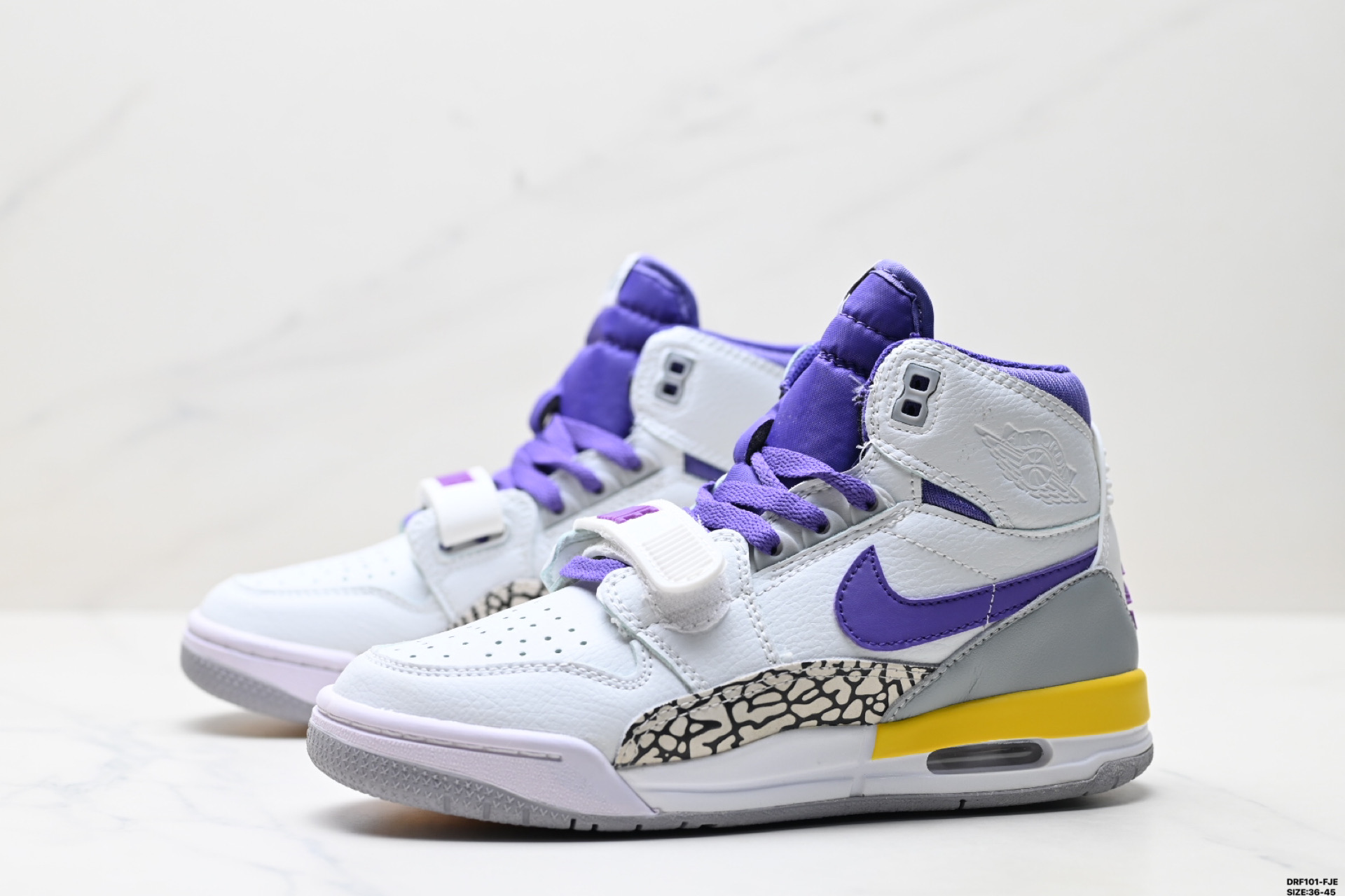 Nike Air Jordan Legacy 312 High Basketball Shoes - White/Purple 5 i1747153700999 5776 0 3