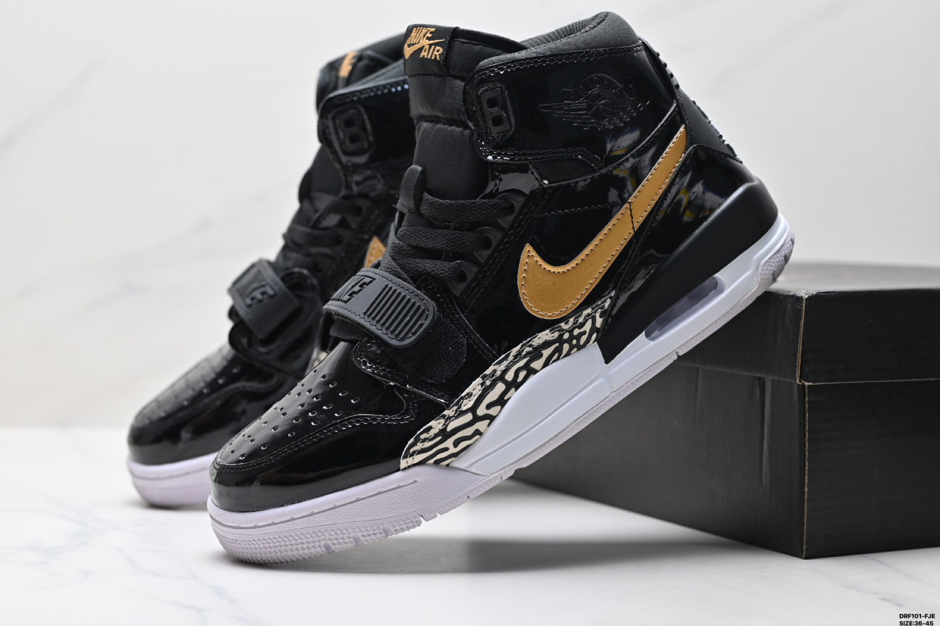 Nike Air Jordan Legacy 312 High Black Gold Basketball Shoes AT4040-157 9 i1747153732960 4420 0 7
