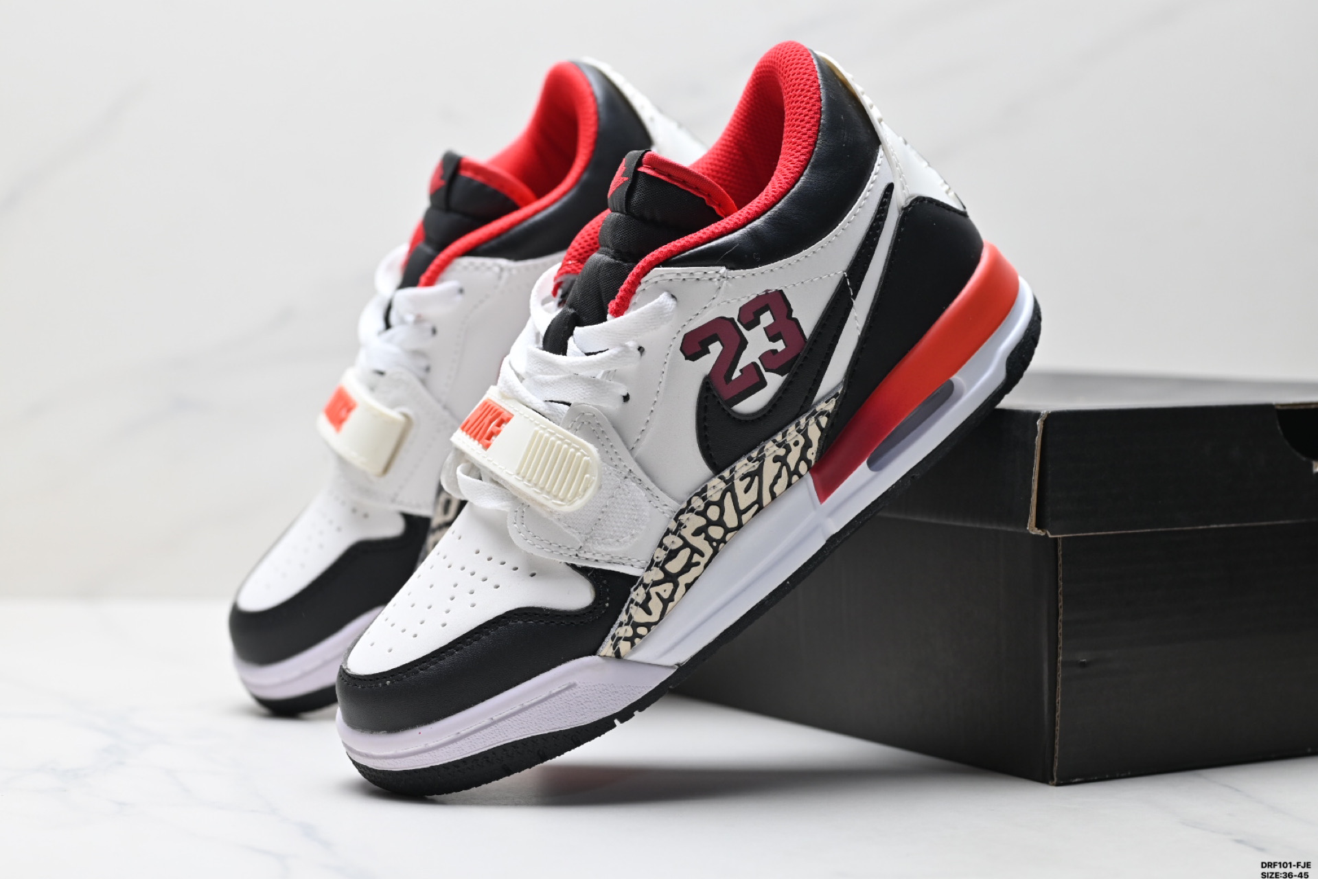 Nike Air Jordan Legacy 312 Low White Black Red Casual Basketball Shoes 3 i1747153790877 4093 0 7