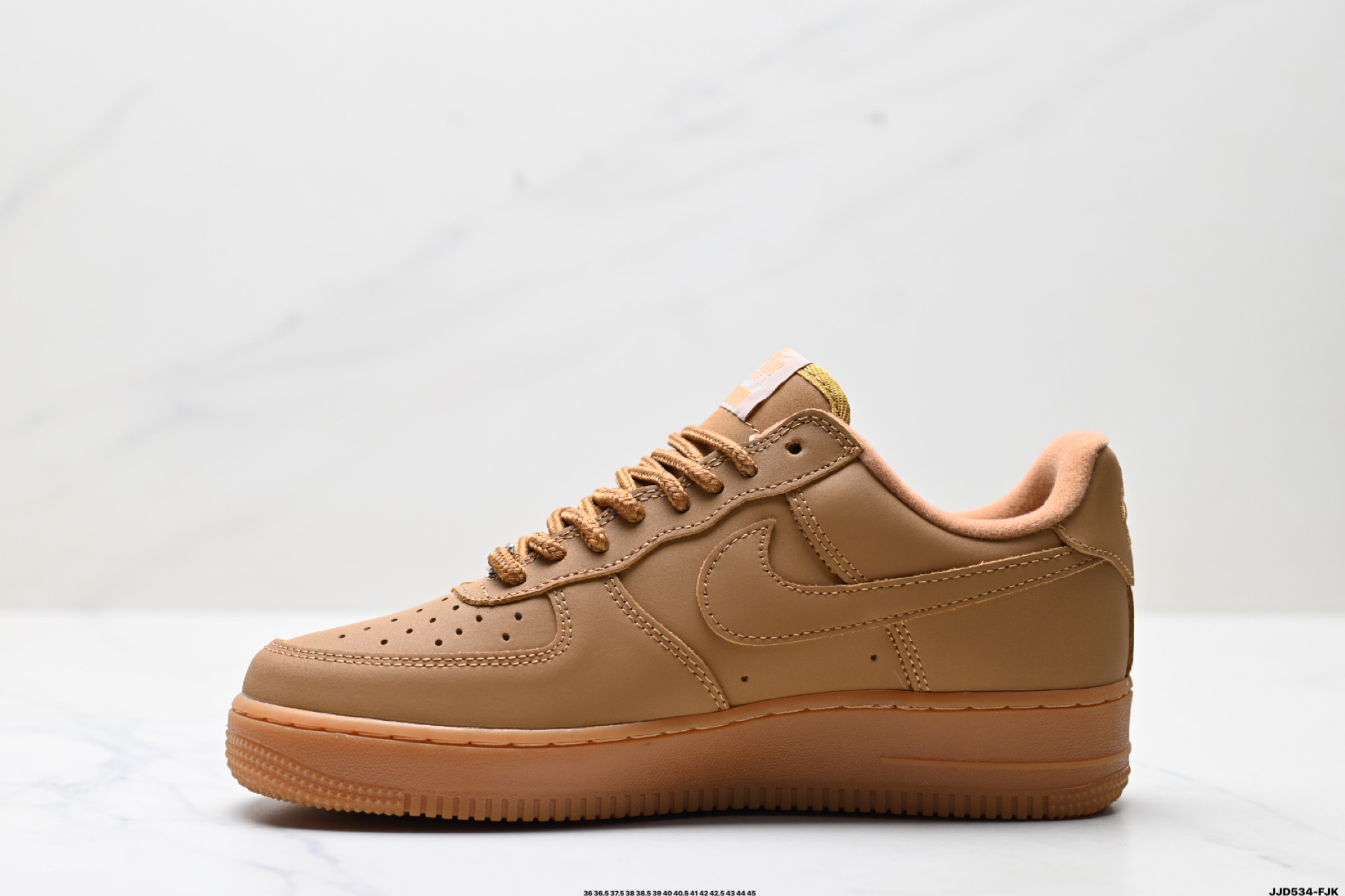 Nike Air Force 1 '07 Low Casual Sneakers - Brown/Khaki - Supreme Collaboration 4 i1747154114233 4338 0 2