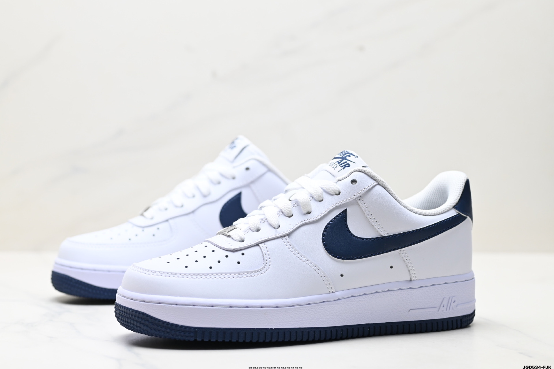 Nike Air Force 1 '07 White/Midnight Navy - Classic Low-Top Sneaker 5 i1747154144311 1130 0 3