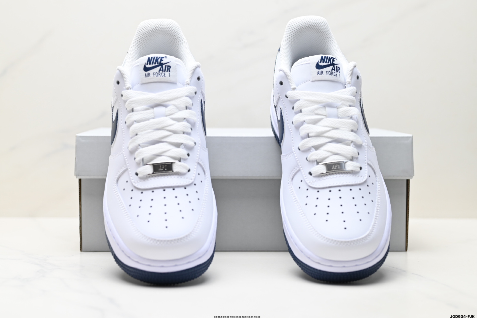 Nike Air Force 1 '07 White/Midnight Navy - Classic Low-Top Sneaker 8 i1747154144316 3106 0 6