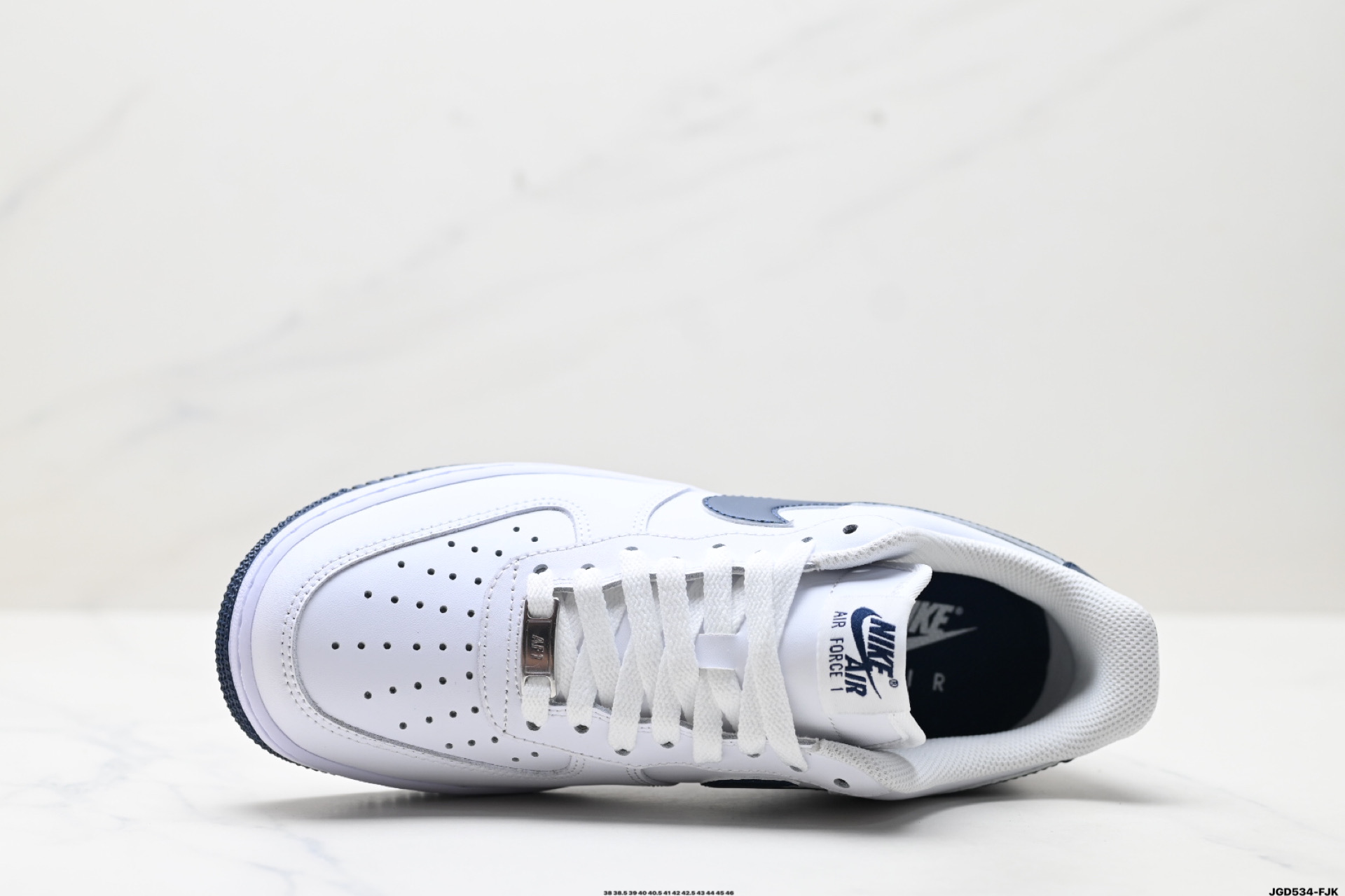 Nike Air Force 1 '07 White/Midnight Navy - Classic Low-Top Sneaker 3 i1747154145545 6643 0 1