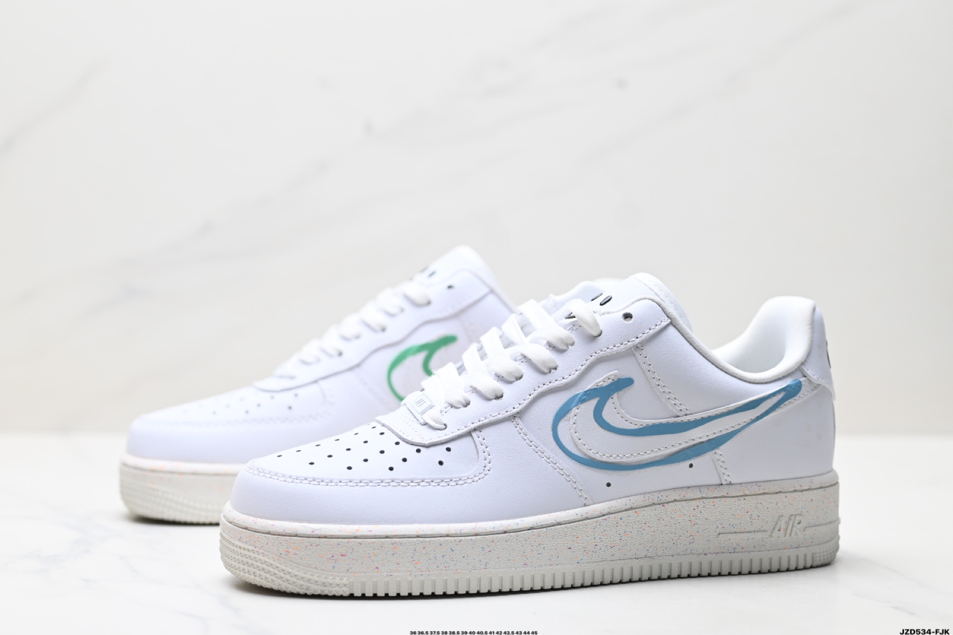 Nike Air Force 1 '07 Low Casual Shoes - White/Pink - HF5721-111 5 i1747154210563 7589 0 3