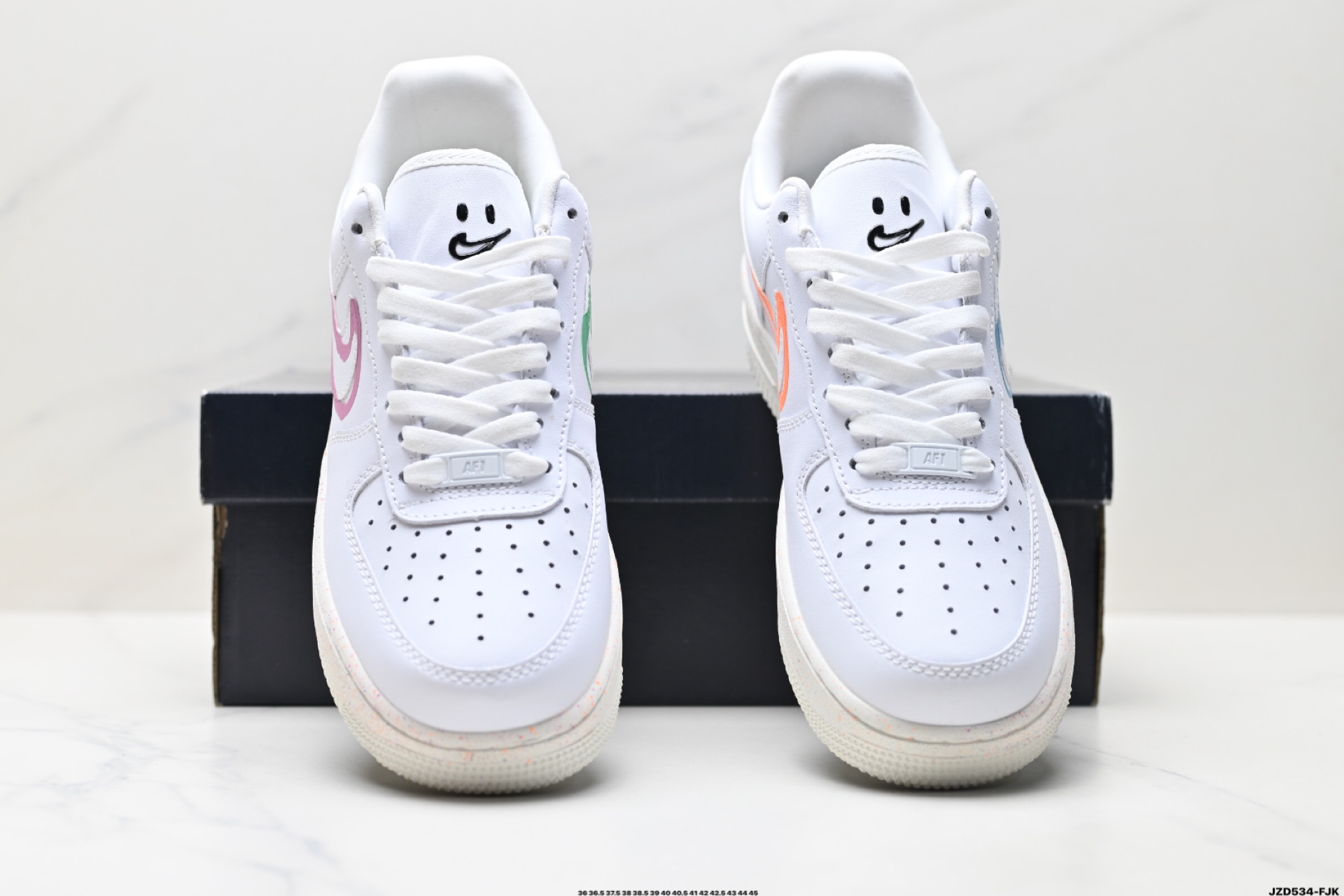 Nike Air Force 1 '07 Low Casual Shoes - White/Pink - HF5721-111 8 i1747154216150 9957 0 6