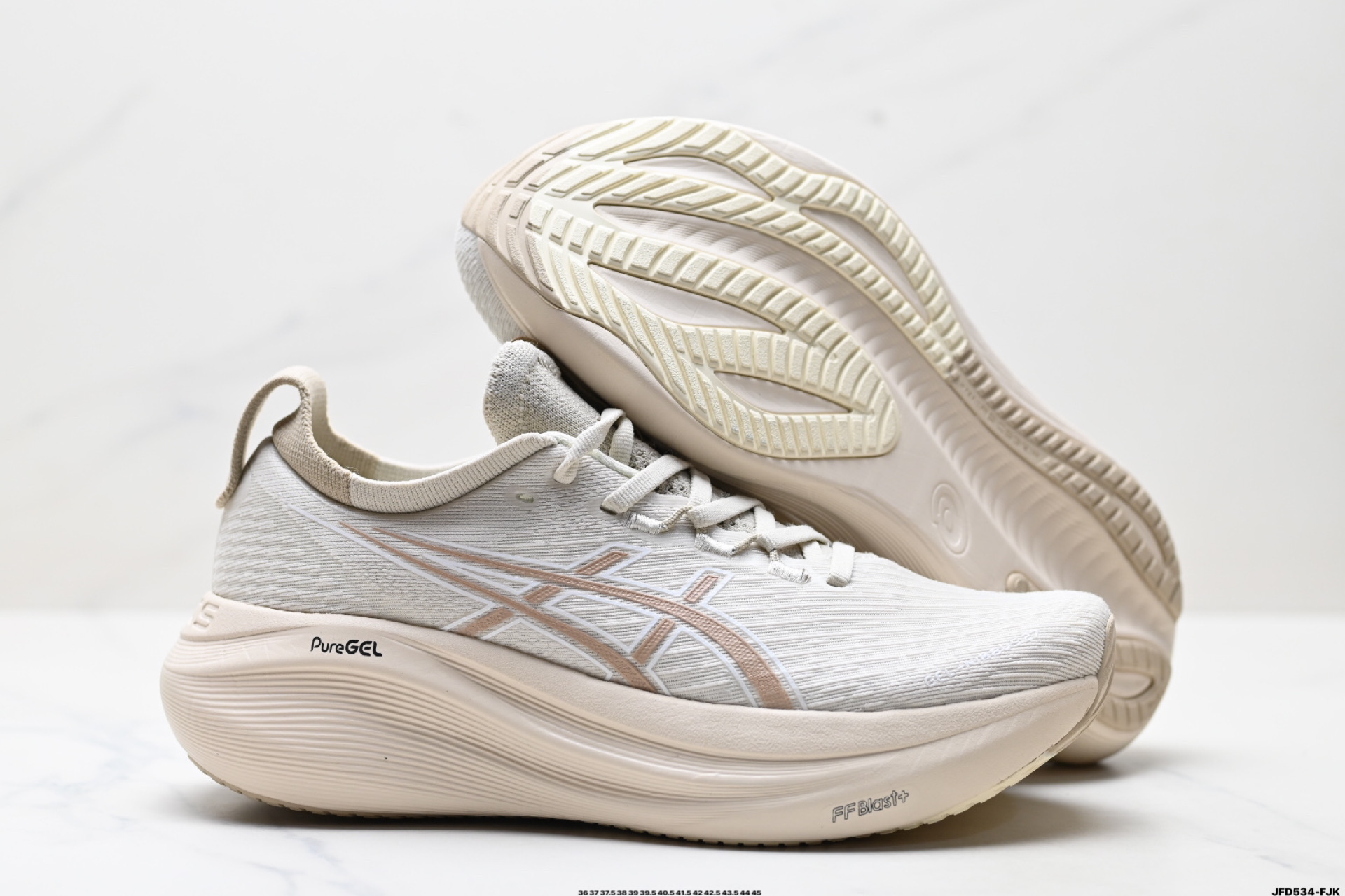 180 Asics Gel-Nimbus 27 舒适防滑耐磨低帮休闲跑步鞋 1011C096-200
