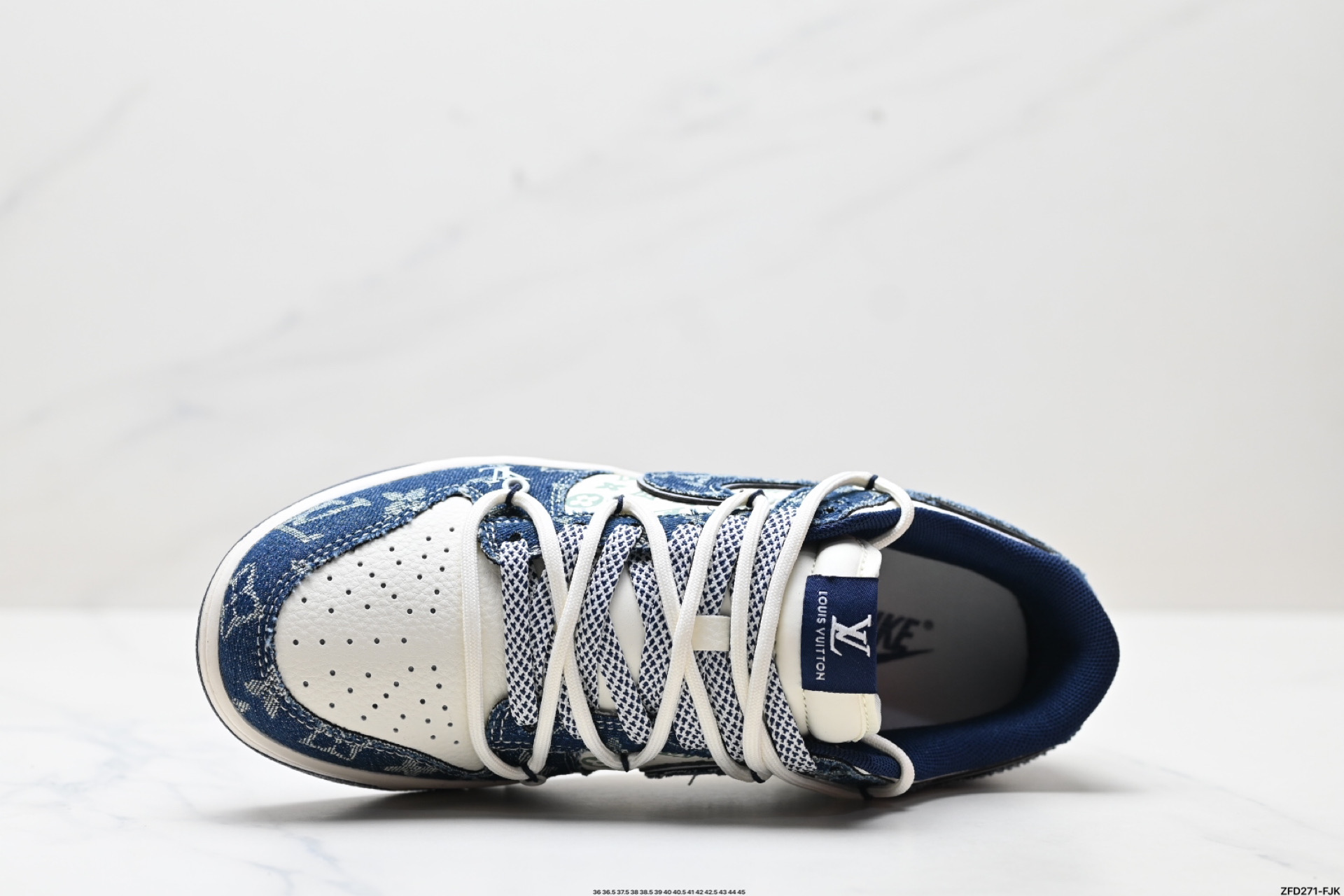 Louis Vuitton x Nike Dunk Low Custom Sneakers - Limited Edition Design 3 i1747154955782 278 0 1
