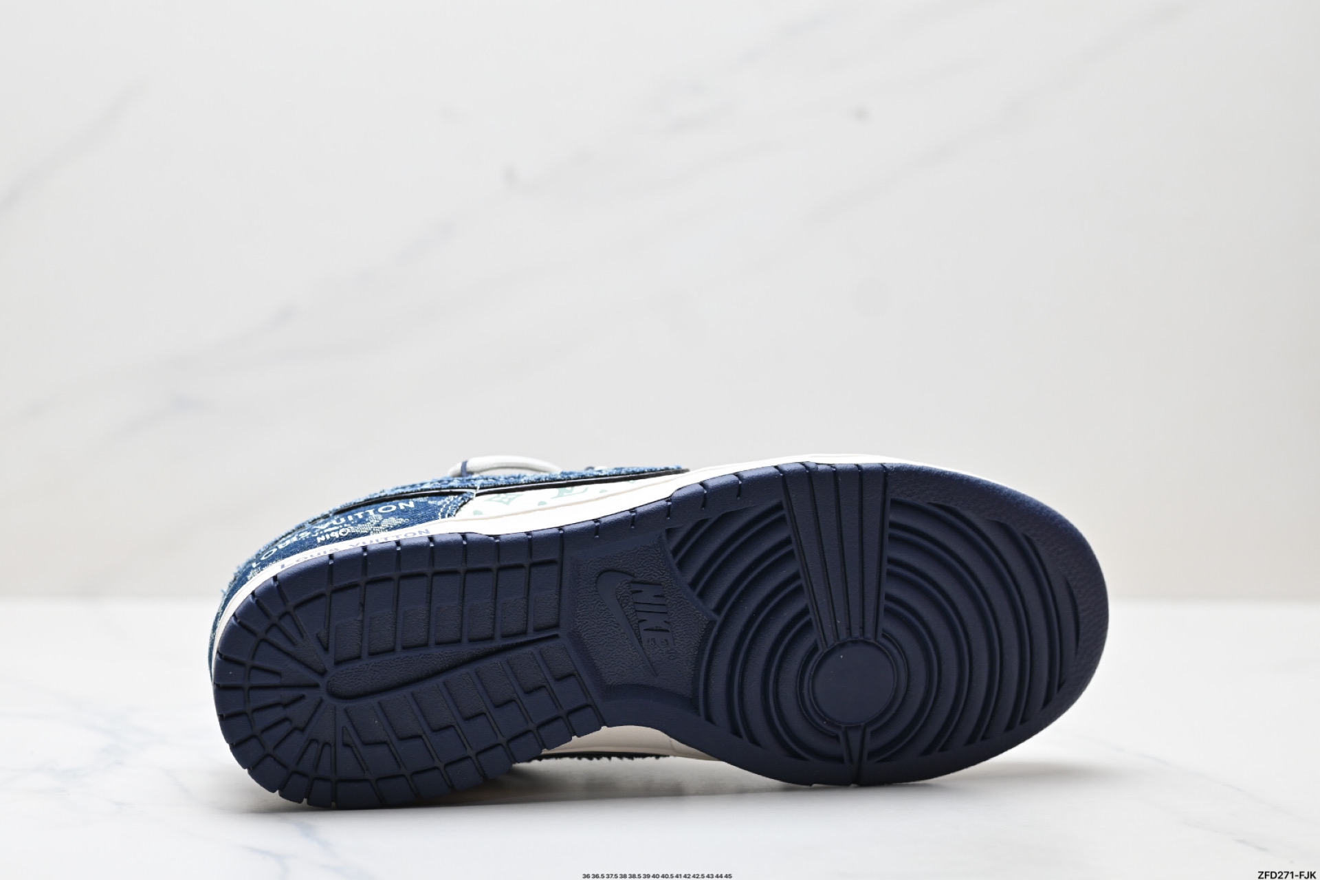 Louis Vuitton x Nike Dunk Low Custom Sneakers - Limited Edition Design 10 i1747154956761 693 0 8