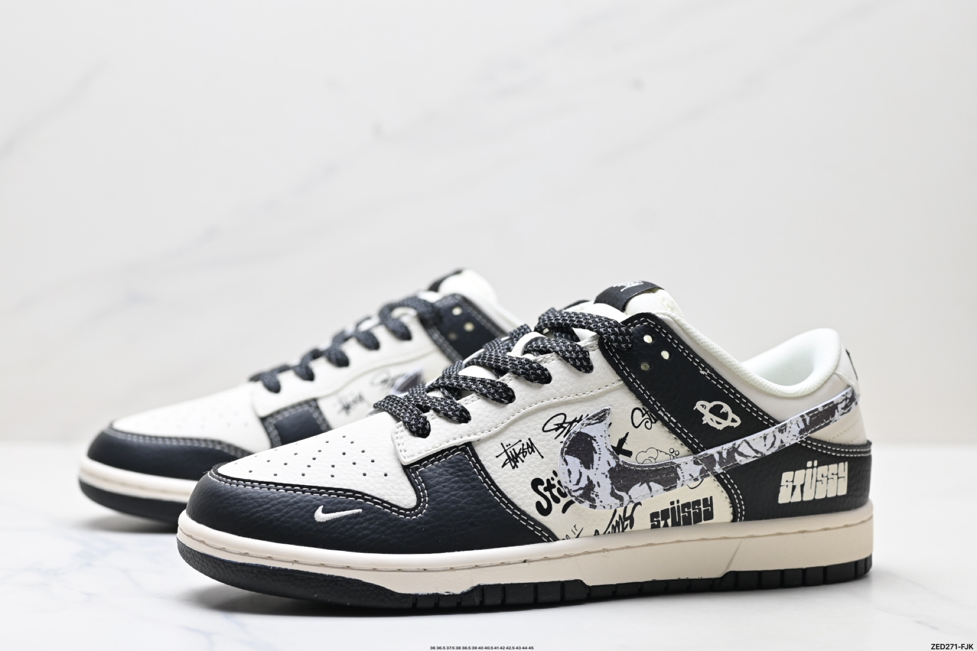 270 Nike Dunk Low Retro ‘DIY高端定制’耐克 低帮休闲运动板鞋 XS6089-590