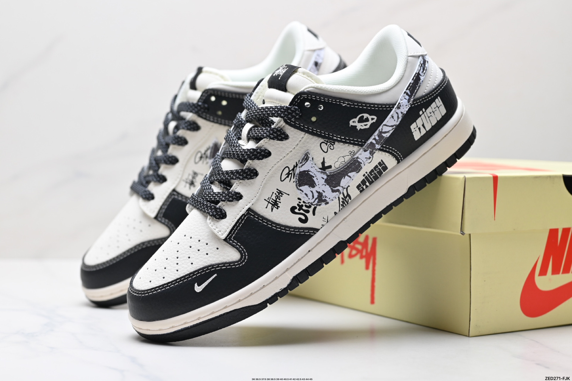 270 Nike Dunk Low Retro ‘DIY高端定制’耐克 低帮休闲运动板鞋 XS6089-590