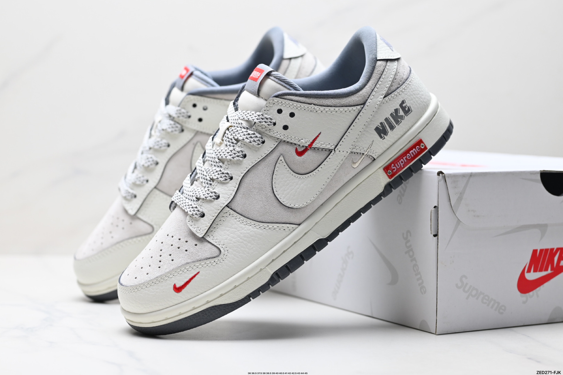 Nike Dunk Low Retro 'DIY' Custom Sneakers - Premium Leather, Comfort Fit 9 i1747155043697 6980 0 7