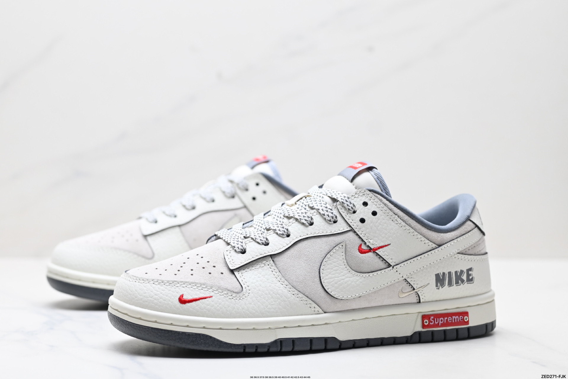 Nike Dunk Low Retro 'DIY' Custom Sneakers - Premium Leather, Comfort Fit 5 i1747155043697 809 0 3