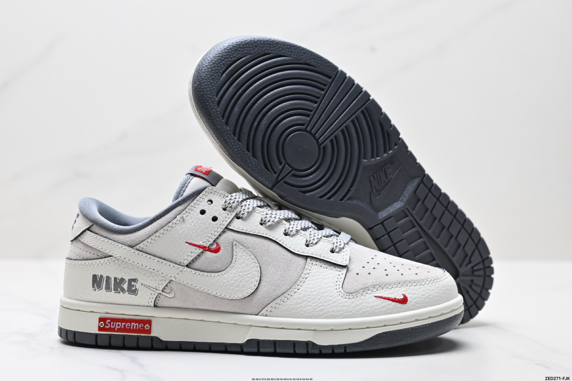 Nike Dunk Low Retro 'DIY' Custom Sneakers - Premium Leather, Comfort Fit 6 i1747155044612 18 0 4