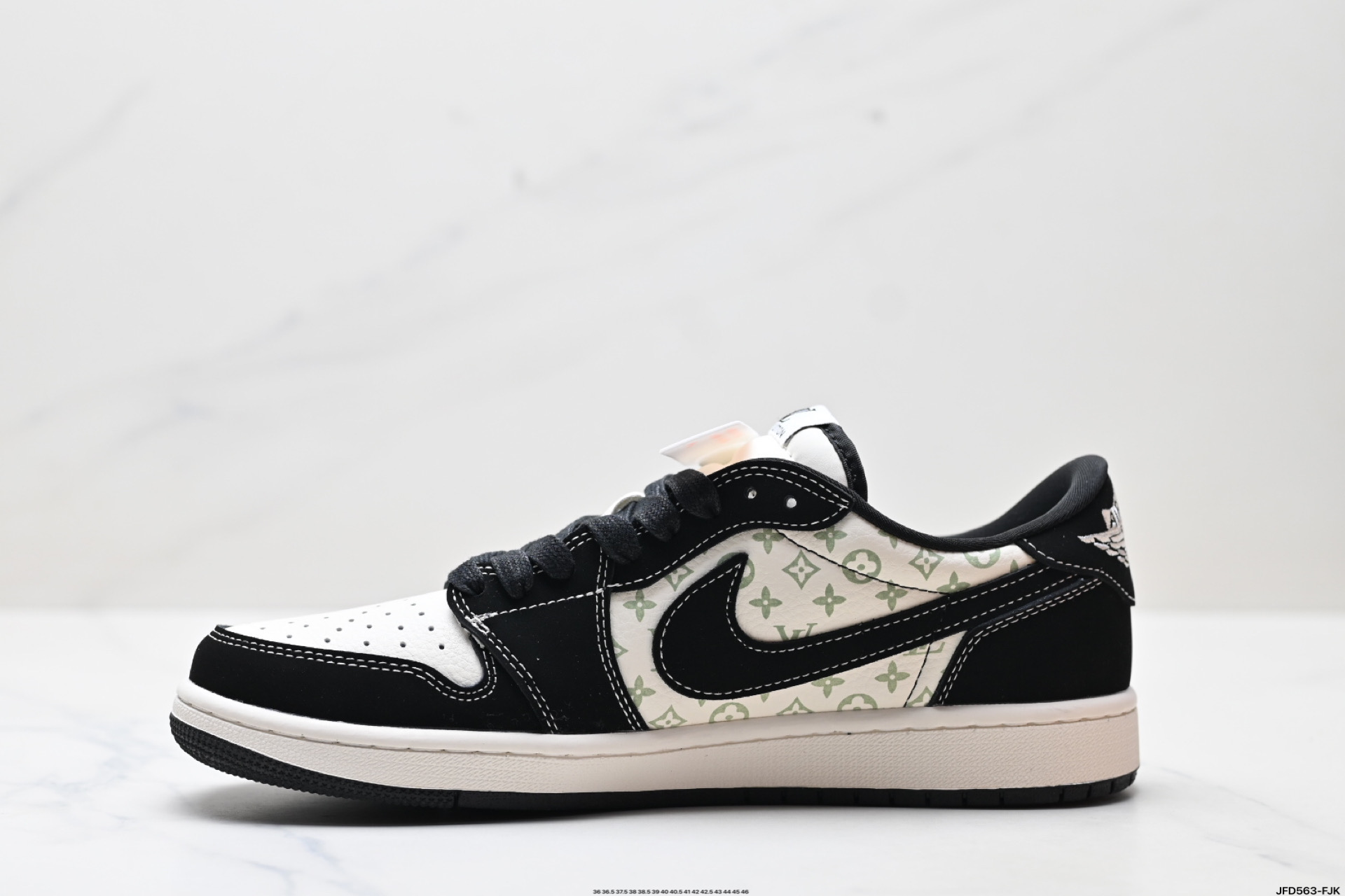 Air Jordan 1 Low Louis Vuitton Custom Sneakers - Reverse Mocha Style 4 i1747155739481 4161 0 2