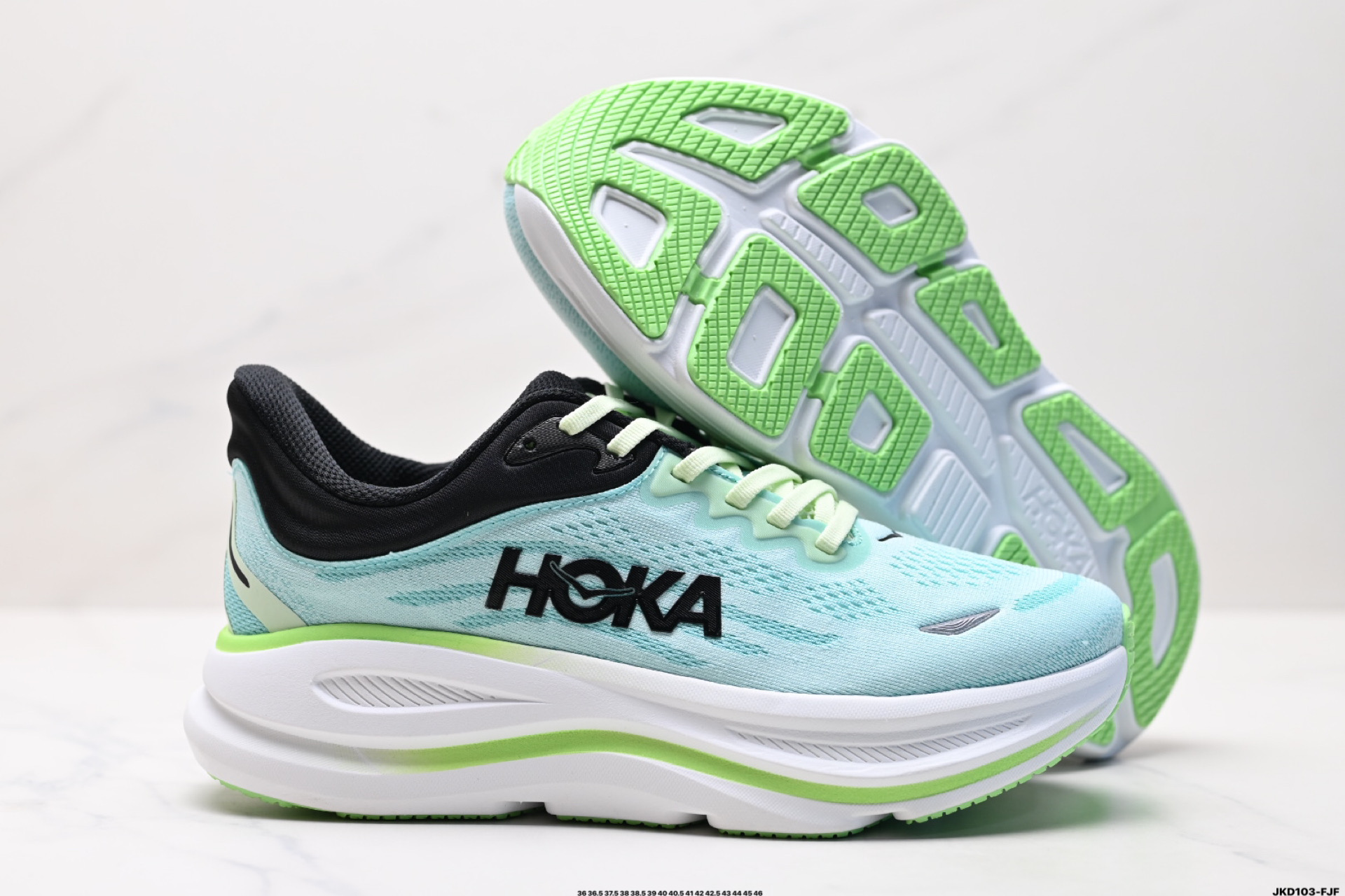 170 HOKA ONE ONE Bondi 9 复古舒适防滑耐磨 低帮 山地户外跑步鞋 1162014