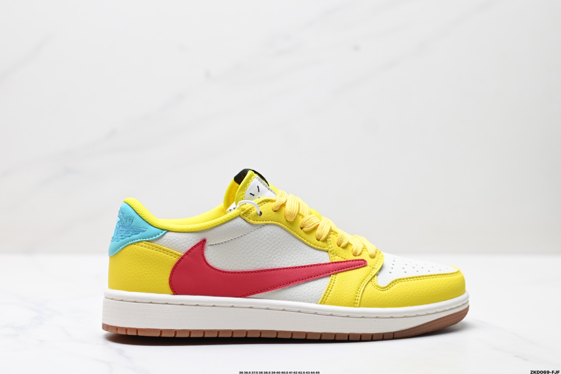 280 AJ1倒勾Travis Scott x Air Jordan 1 ” Reverse Mocha “ AJ1乔1 TS 闪电 联名倒钩 低帮文化篮球鞋 DN6901-091