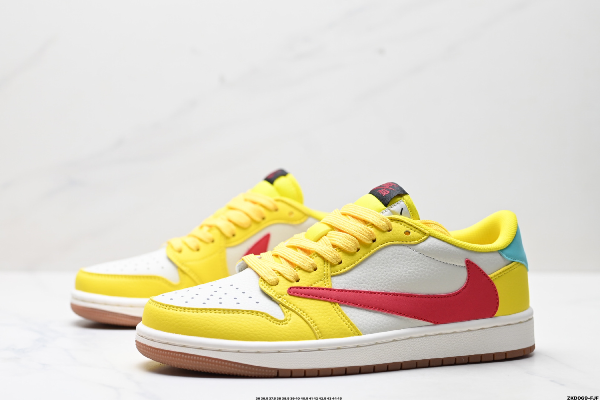 280 AJ1倒勾Travis Scott x Air Jordan 1 ” Reverse Mocha “ AJ1乔1 TS 闪电 联名倒钩 低帮文化篮球鞋 DN6901-091