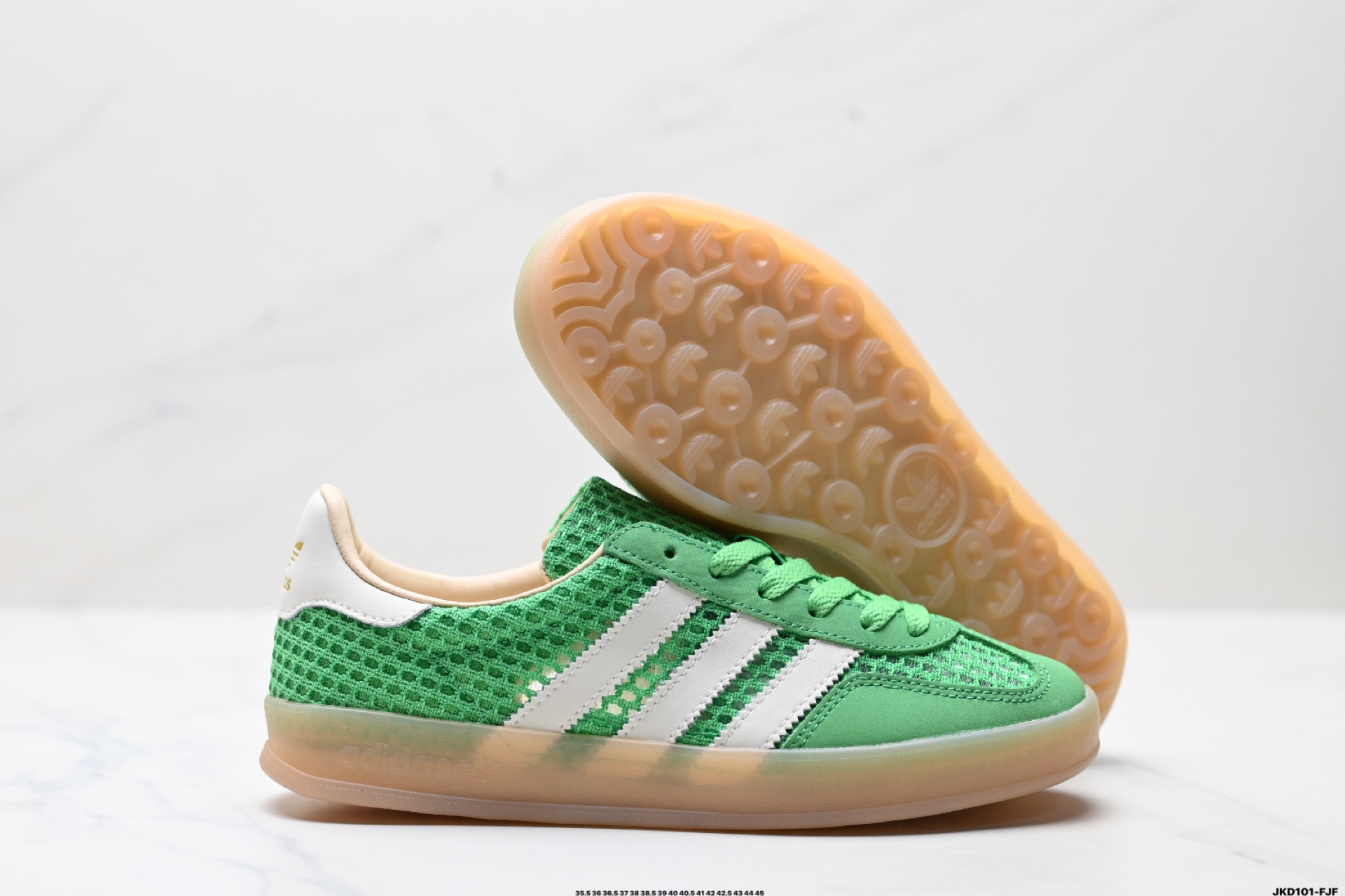 170 Adidas Originals Gazelle INdoor 三叶草休闲防滑耐磨低帮板鞋 JH5417
