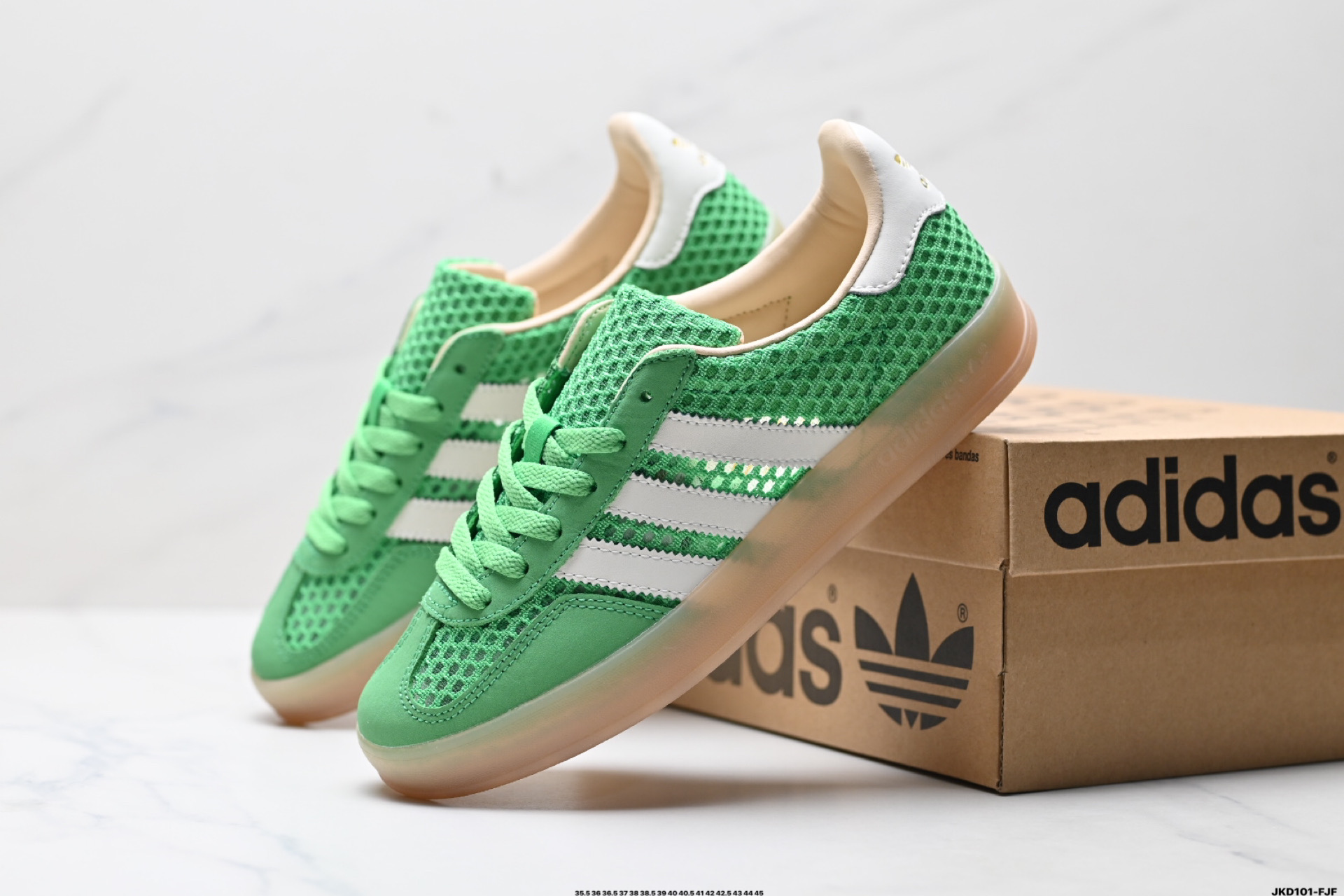 170 Adidas Originals Gazelle INdoor 三叶草休闲防滑耐磨低帮板鞋 JH5417