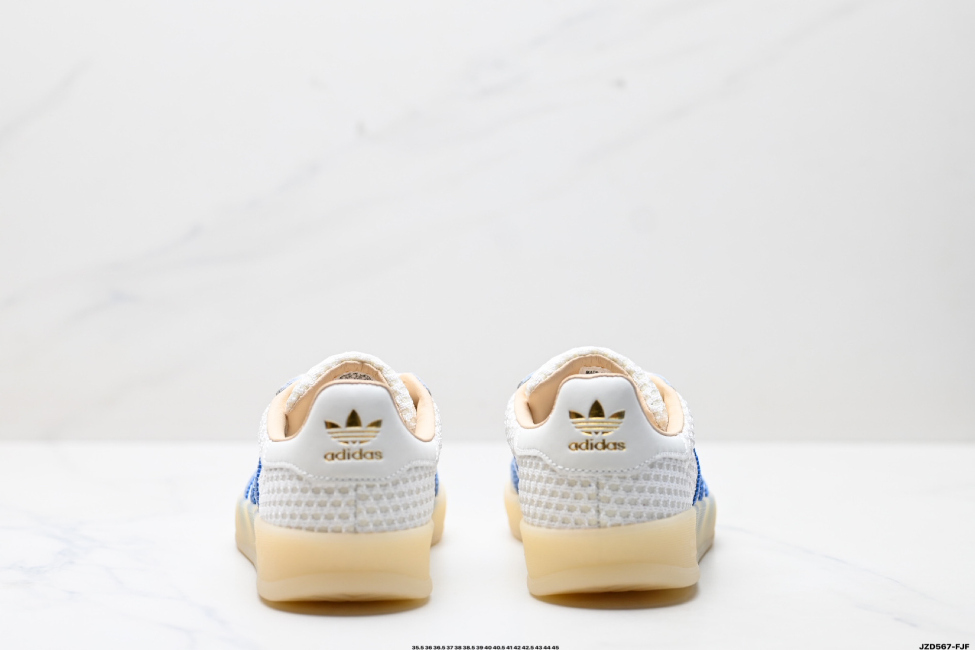 150 Adidas Originals Gazelle INdoor 三叶草休闲防滑耐磨低帮板鞋 JH5419
