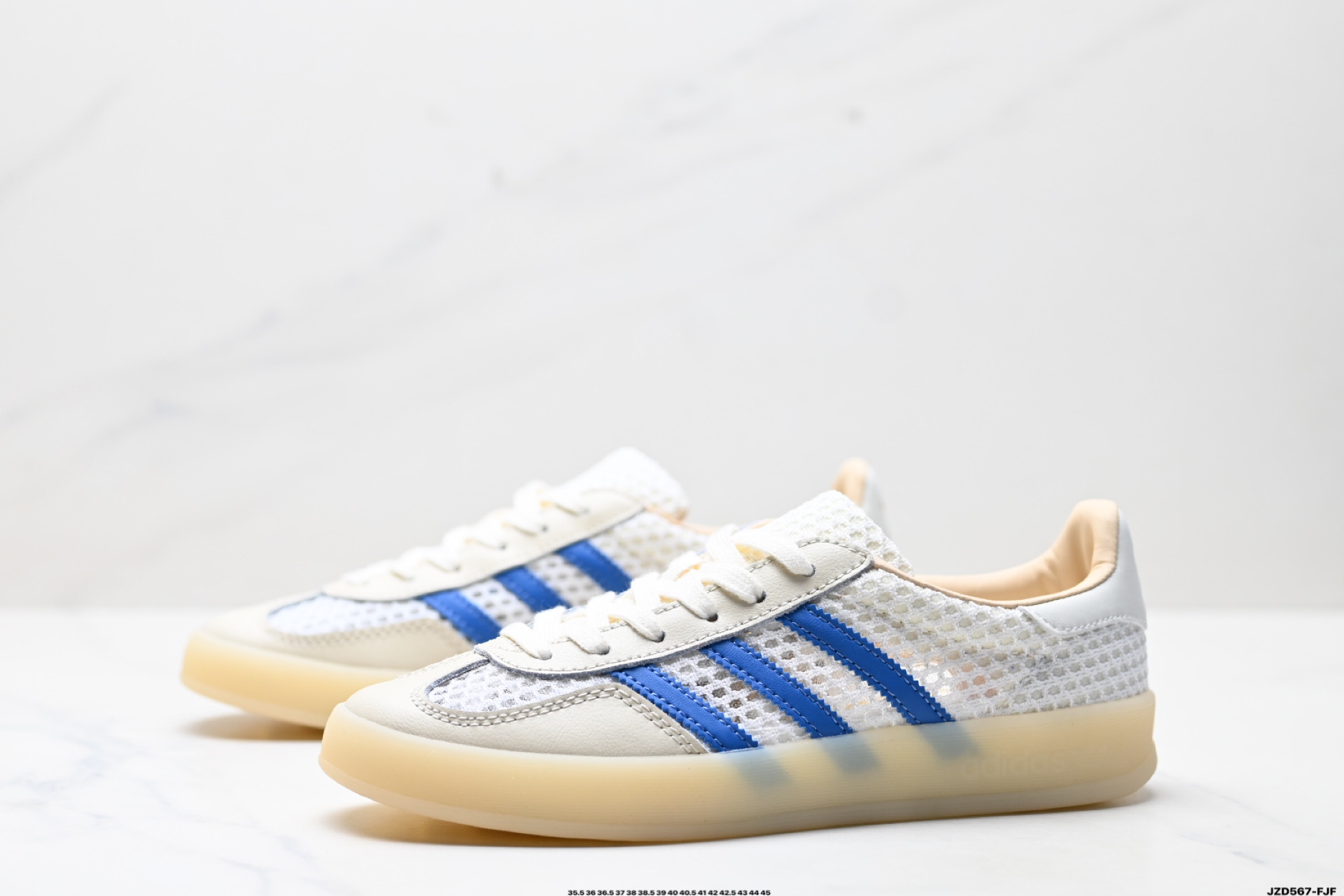 150 Adidas Originals Gazelle INdoor 三叶草休闲防滑耐磨低帮板鞋 JH5419